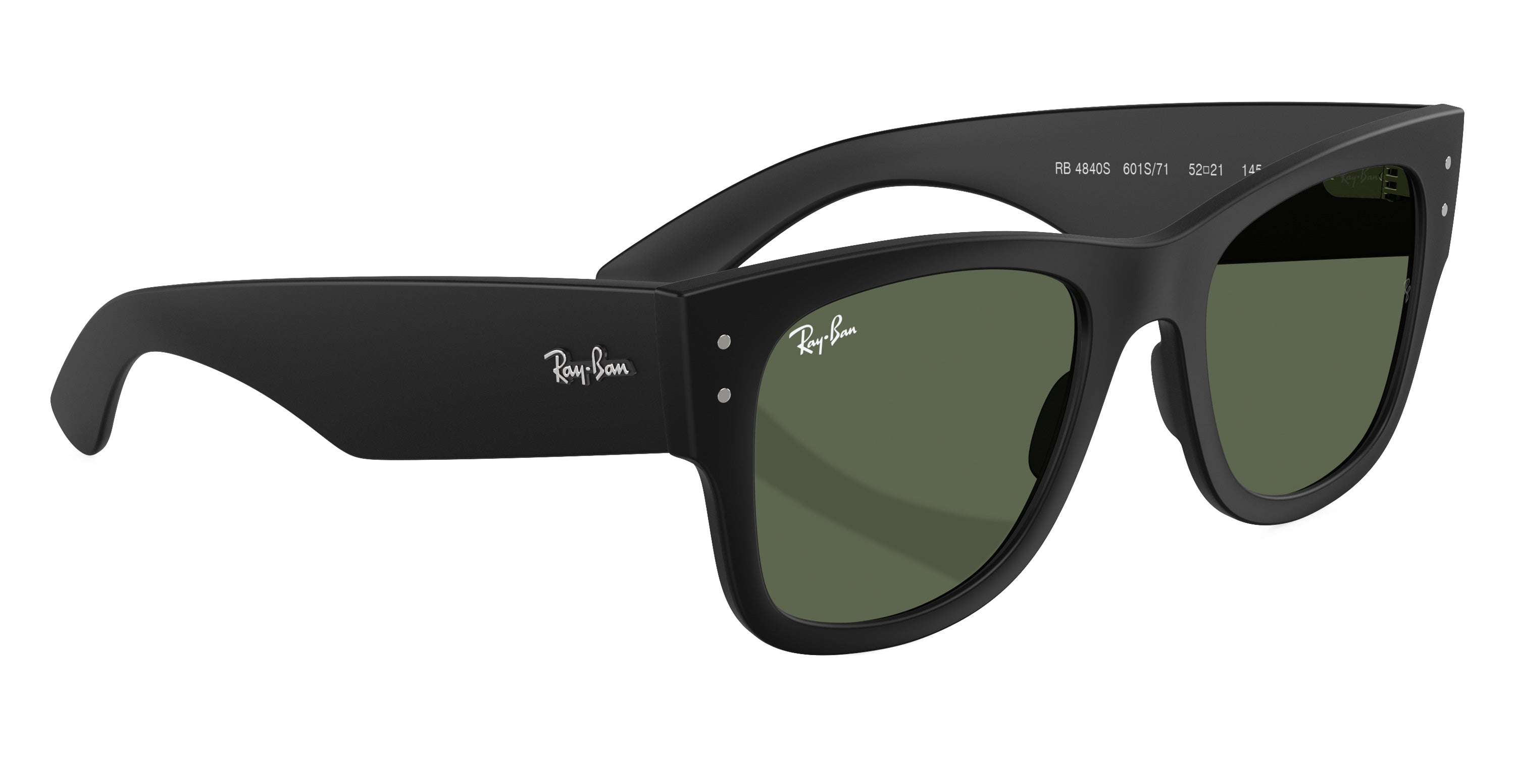 RAY-BAN SUNGLASSES MEGA WAYFARER LITEFORCE - RB4840S 601S71 50 - Sand Black