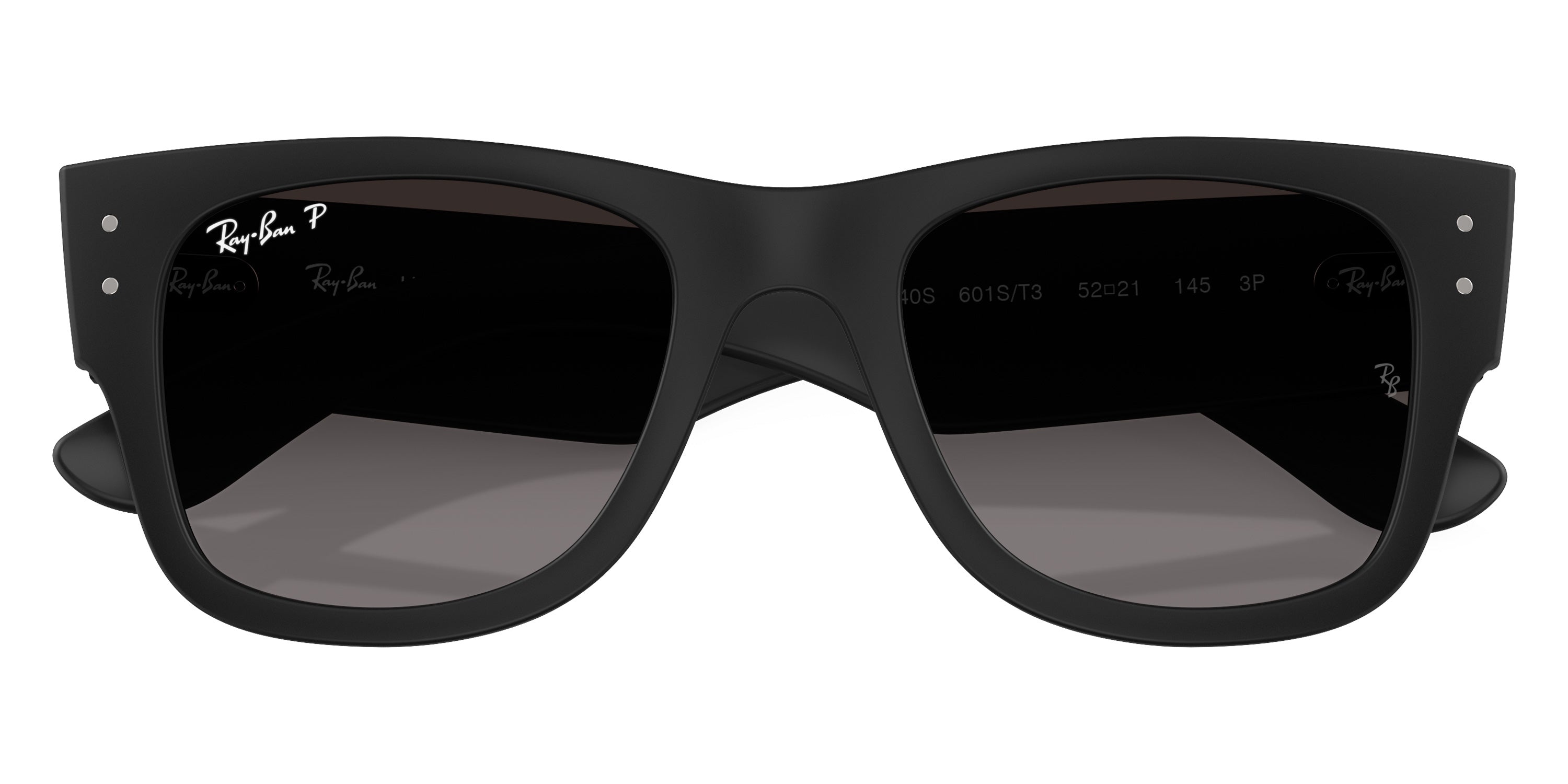 RAY-BAN SUNGLASSES MEGA WAYFARER LITEFORCE - RB4840S 601ST3 52 - Sand Black