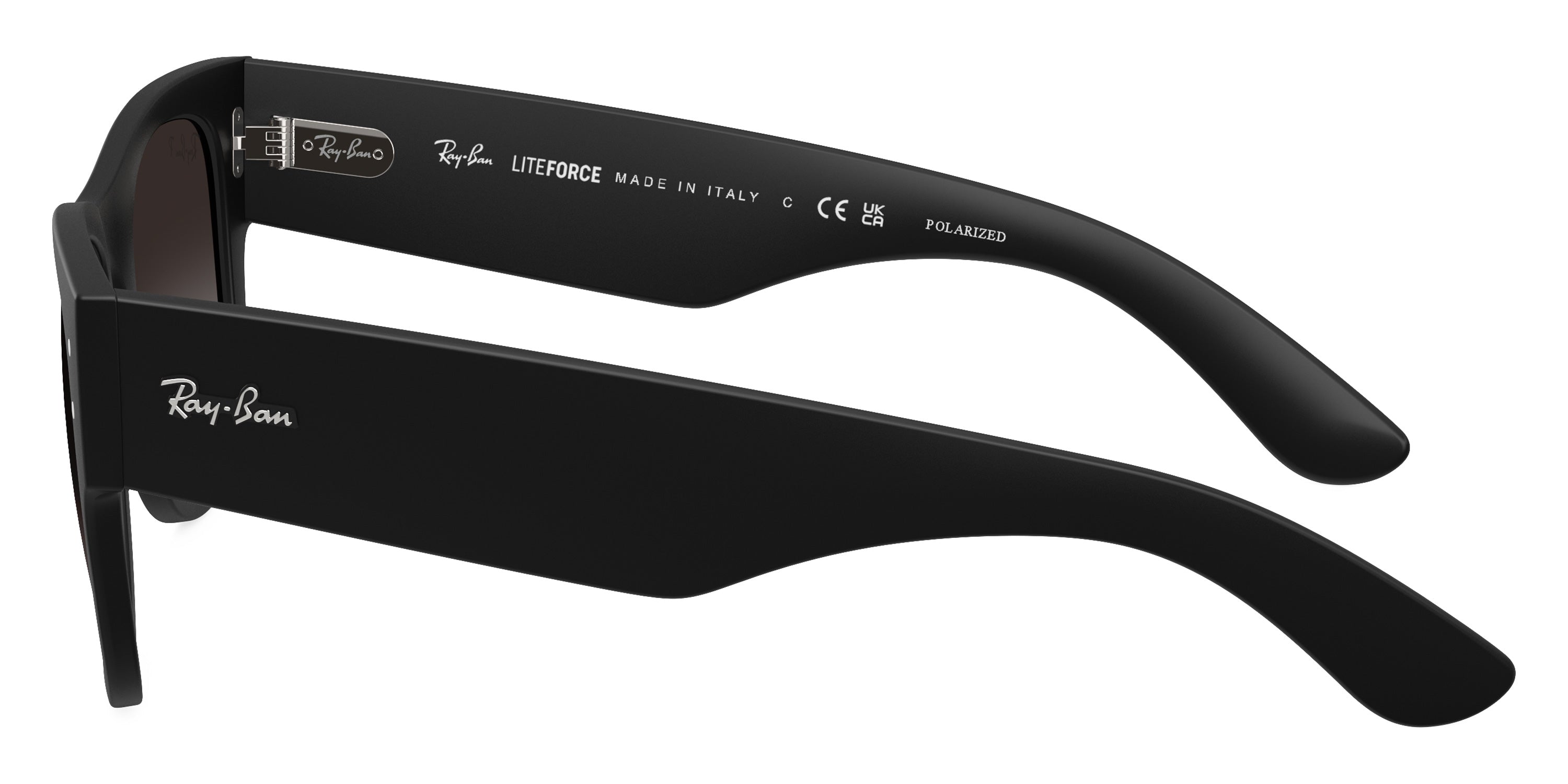 RAY-BAN SUNGLASSES MEGA WAYFARER LITEFORCE - RB4840S 601ST3 52 - Sand Black