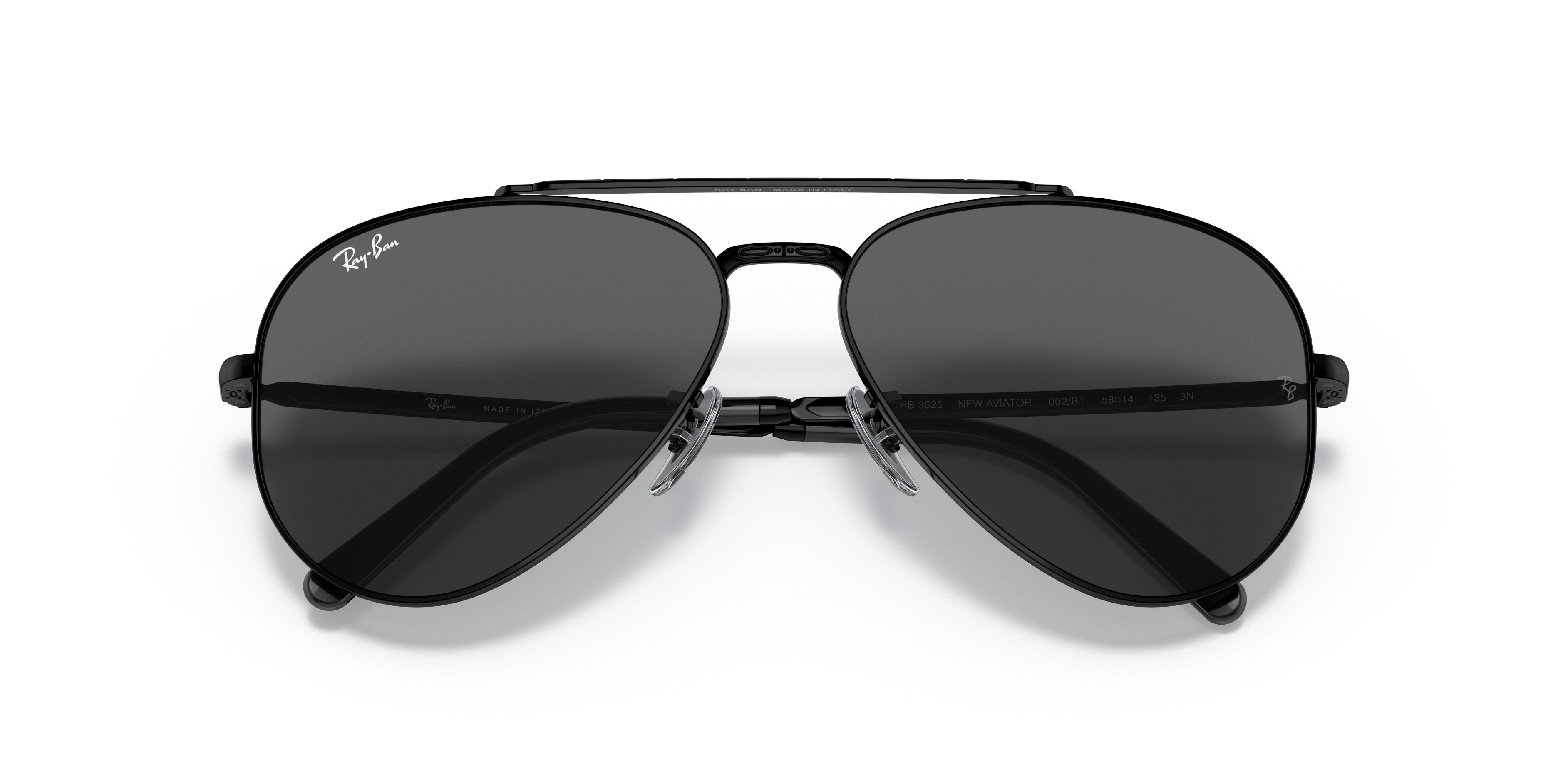 RAY-BAN SUNGLASSES NEW AVIATOR - RB3625 002/B1 55