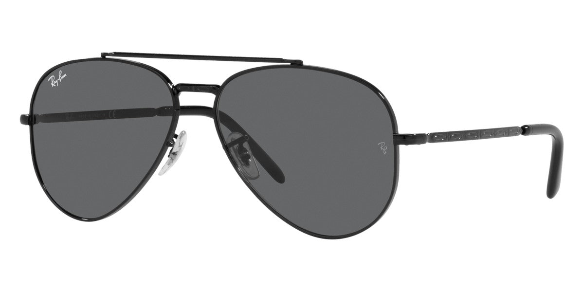 RAY-BAN SUNGLASSES NEW AVIATOR - RB3625 002/B1 62 - Black