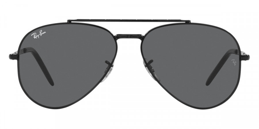 RAY-BAN SUNGLASSES NEW AVIATOR - RB3625 002/B1 62 - Black