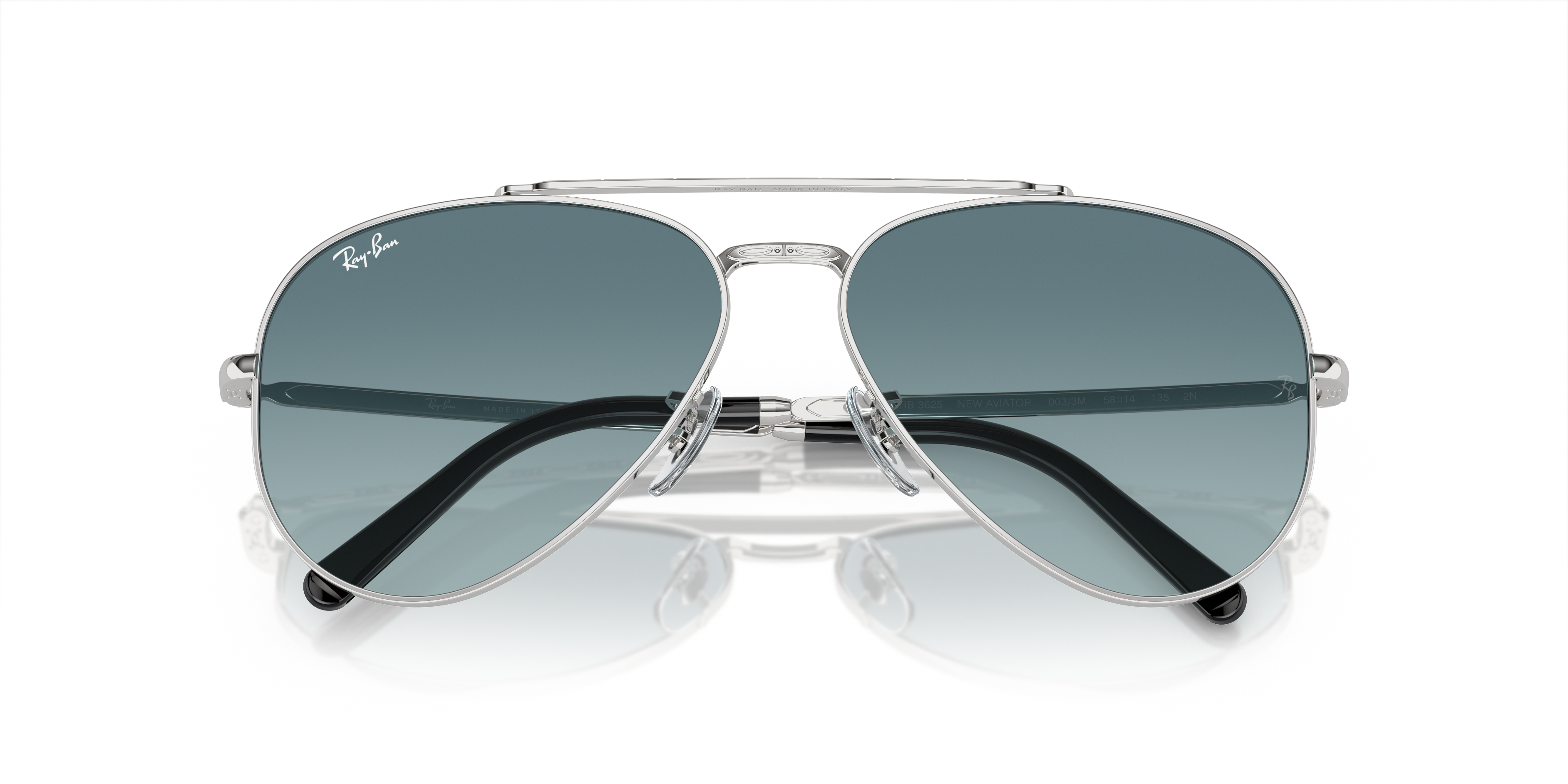 RAY-BAN SUNGLASSES NEW AVIATOR - RB3625 003/3M 62