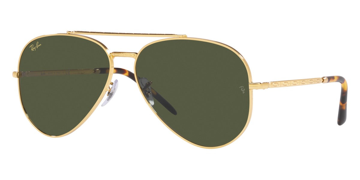 RAY-BAN SUNGLASSES NEW AVIATOR - RB3625 919631 62 - Legend Gold