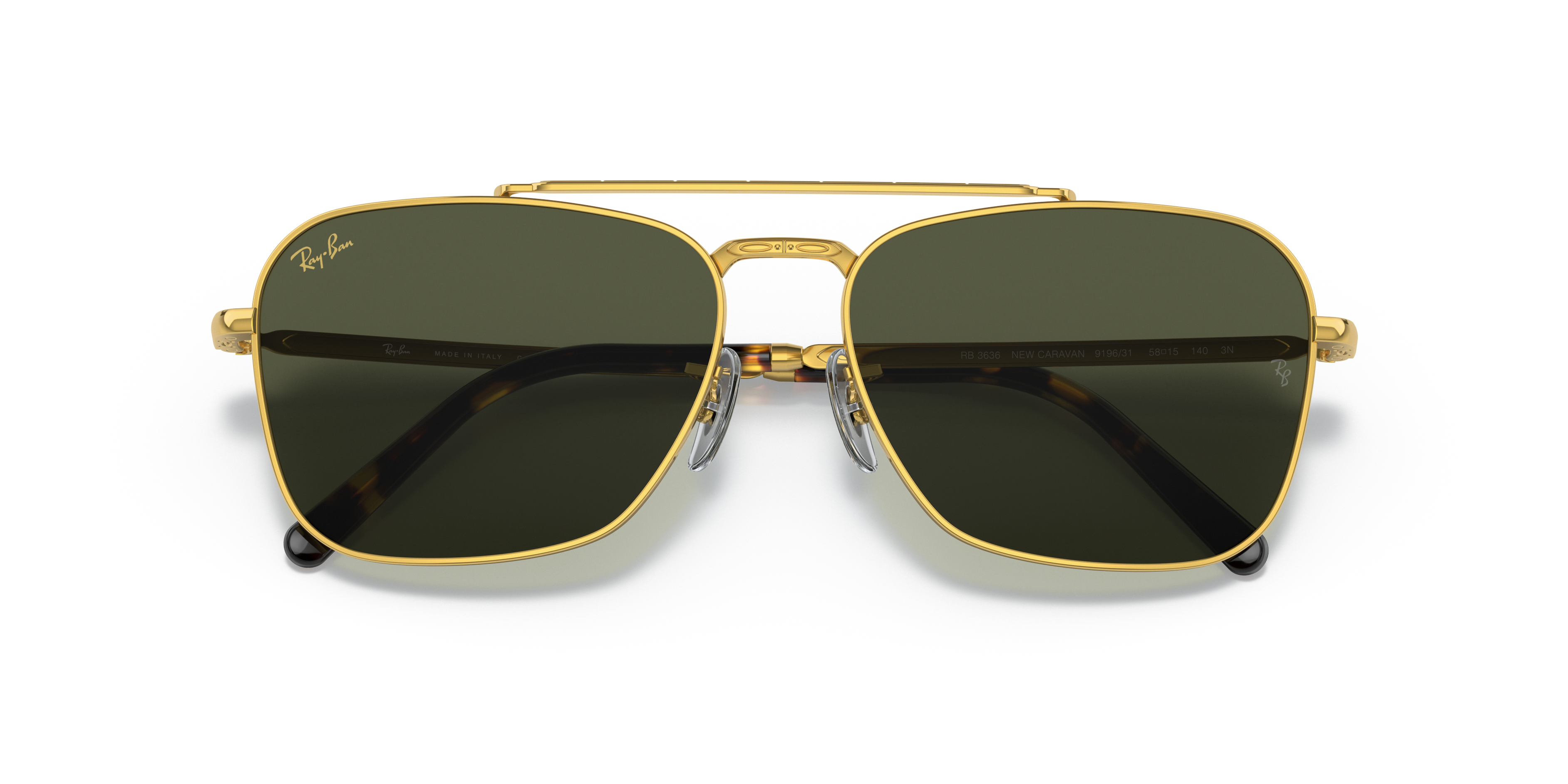 RAY-BAN SUNGLASSES NEW CARAVAN - RB3636 919631 58