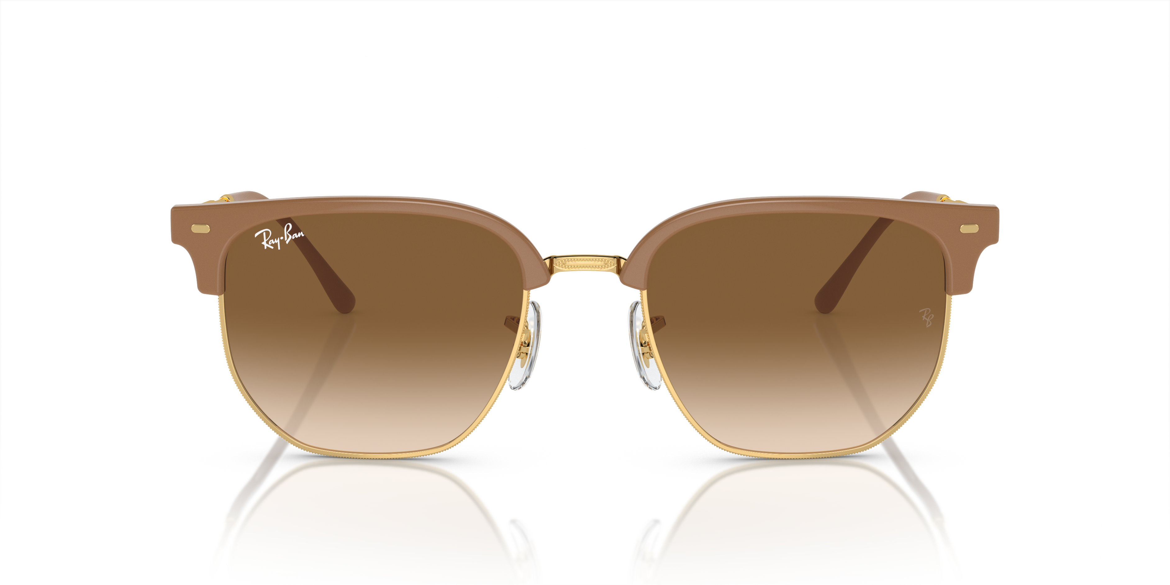 RAY-BAN SUNGLASSES NEW CLUBMASTER - RB4416 672151 53