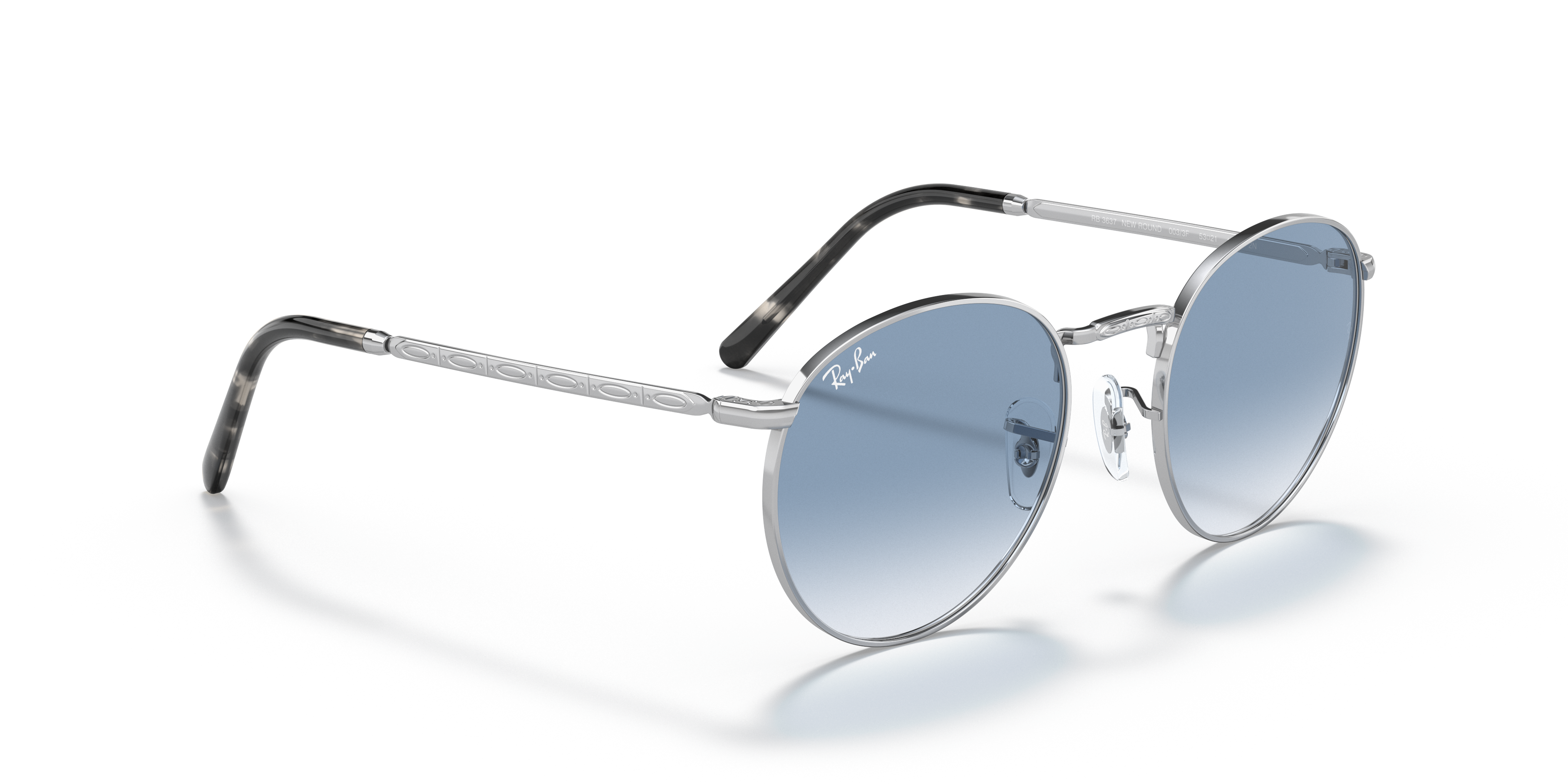 RAY-BAN SUNGLASSES NEW ROUND - RB3637 003/3F 50