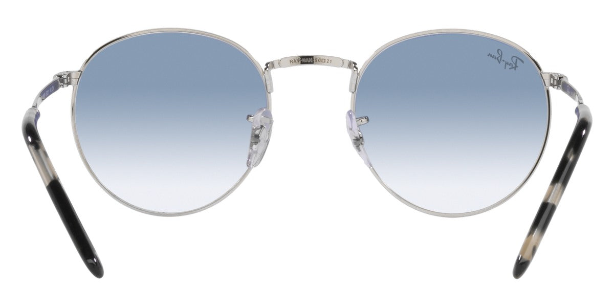 RAY-BAN SUNGLASSES NEW ROUND - RB3637 003/3F 53 - Silver