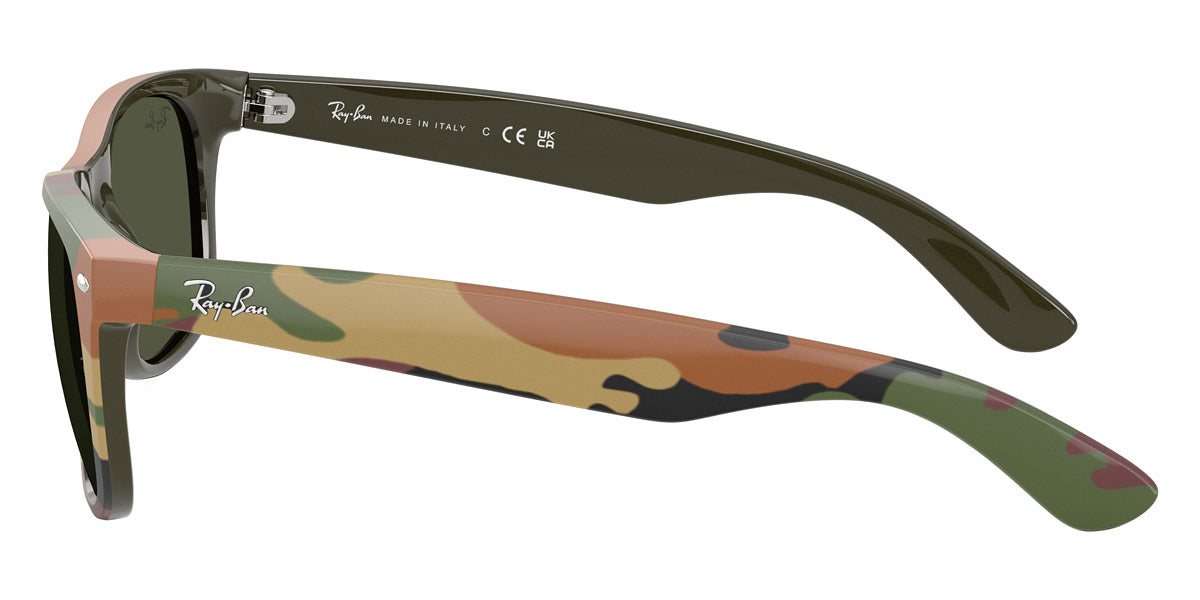 RAY-BAN SUNGLASSES NEW WAYFARER - RB2132 682331 55 - Green and Green Camouflage
