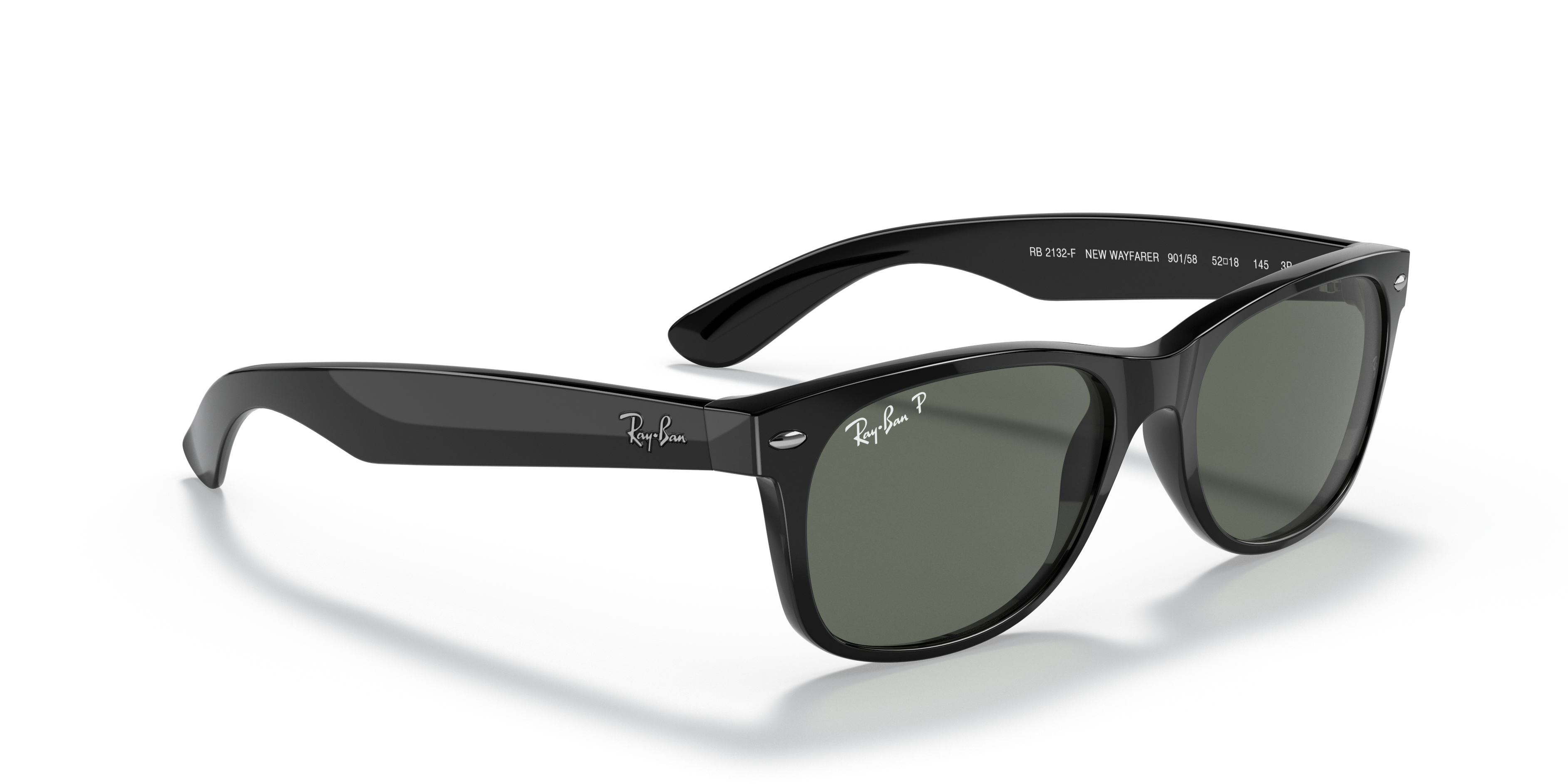 RAY-BAN SUNGLASSES NEW WAYFARER - RB2132F 901/58 55