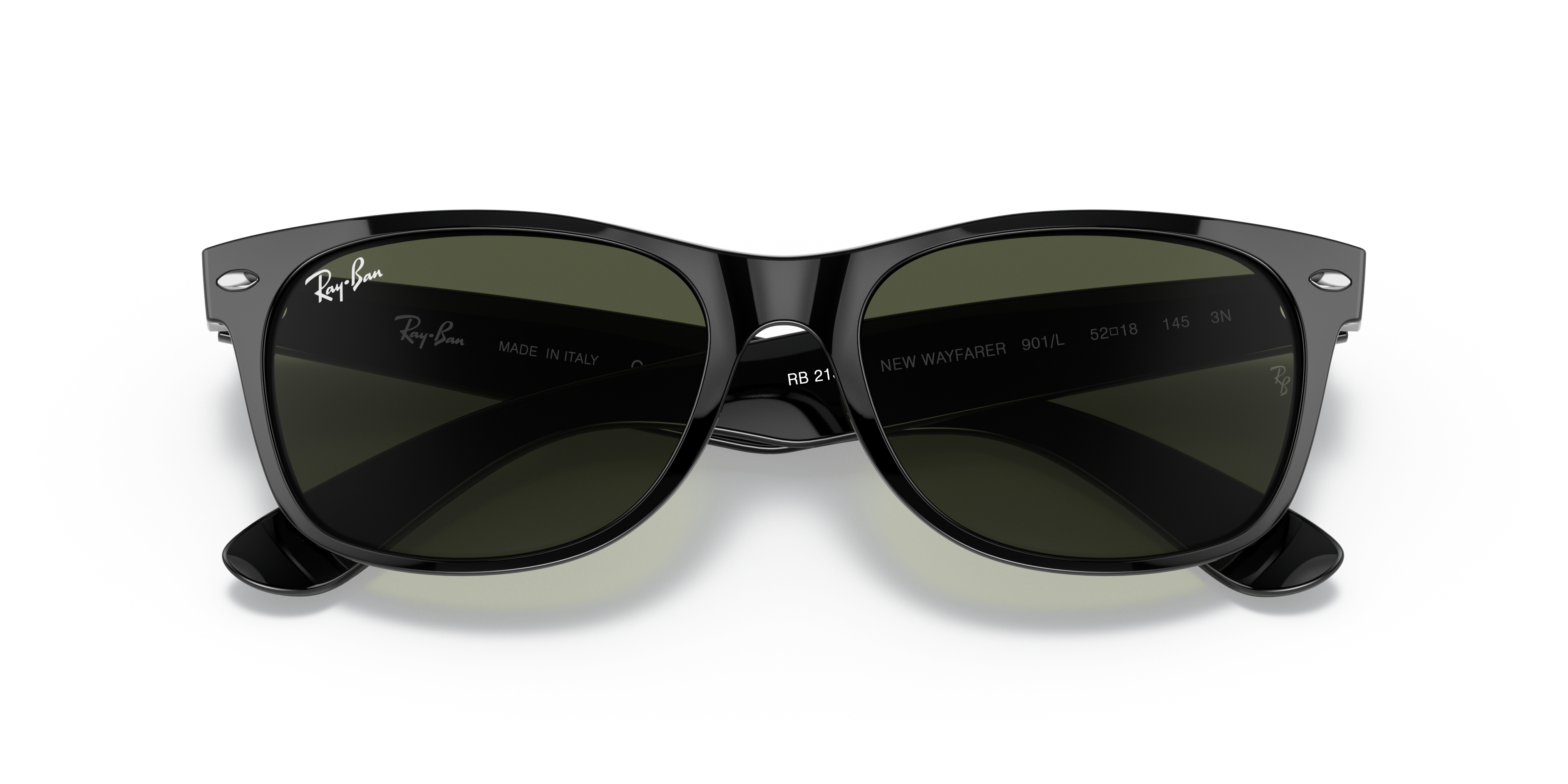 RAY-BAN SUNGLASSES NEW WAYFARER - RB2132F 901L 55