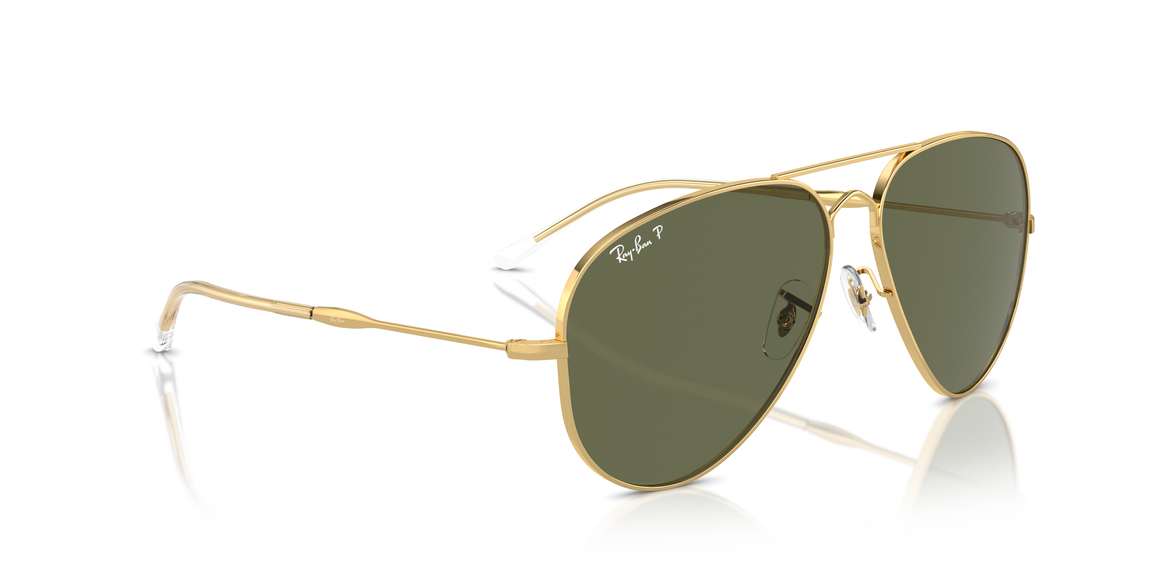 RAY-BAN SUNGLASSES OLD AVIATOR - RB3825 001/58 58
