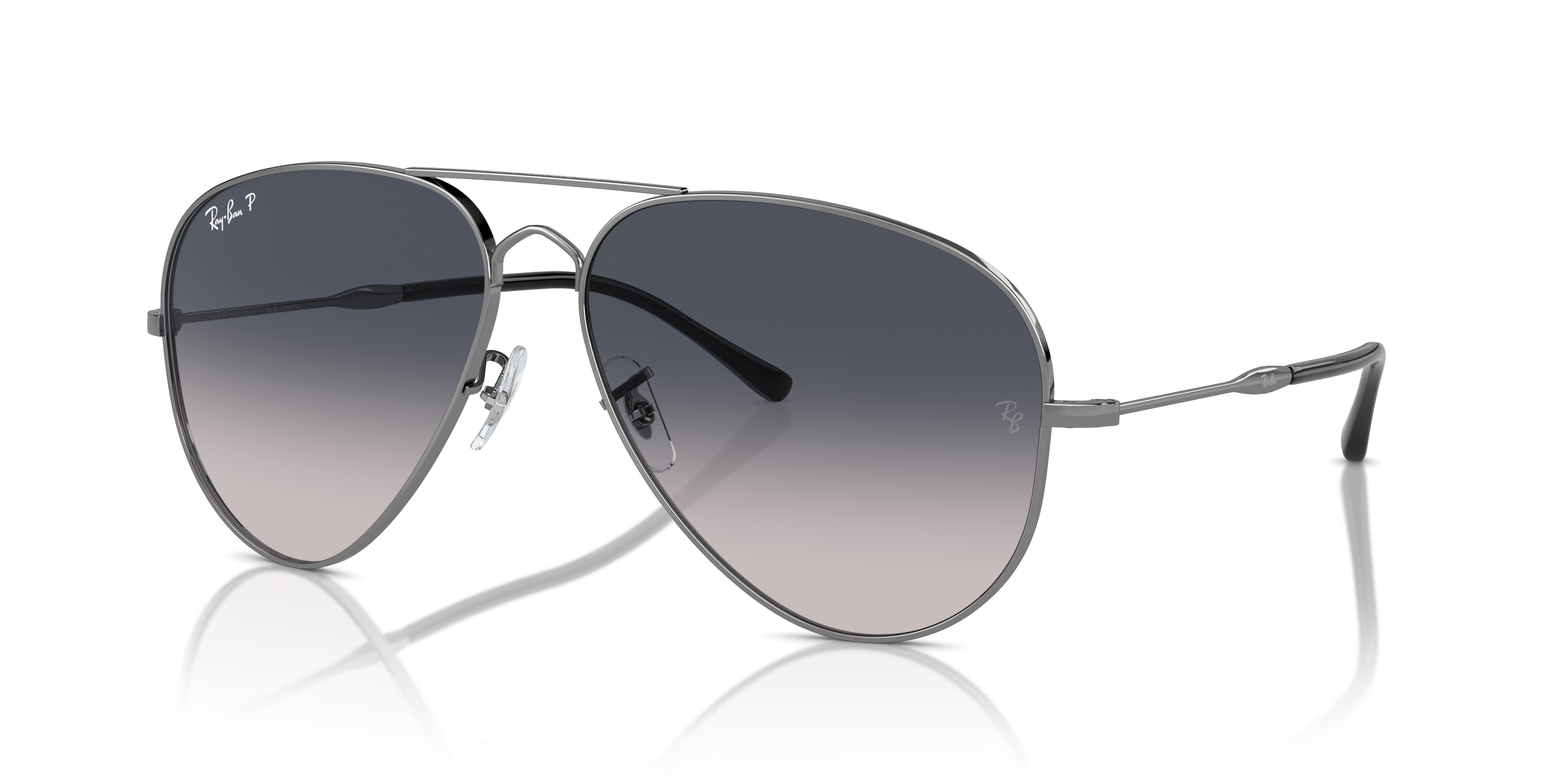 RAY-BAN SUNGLASSES OLD AVIATOR - RB3825 002/B1 58