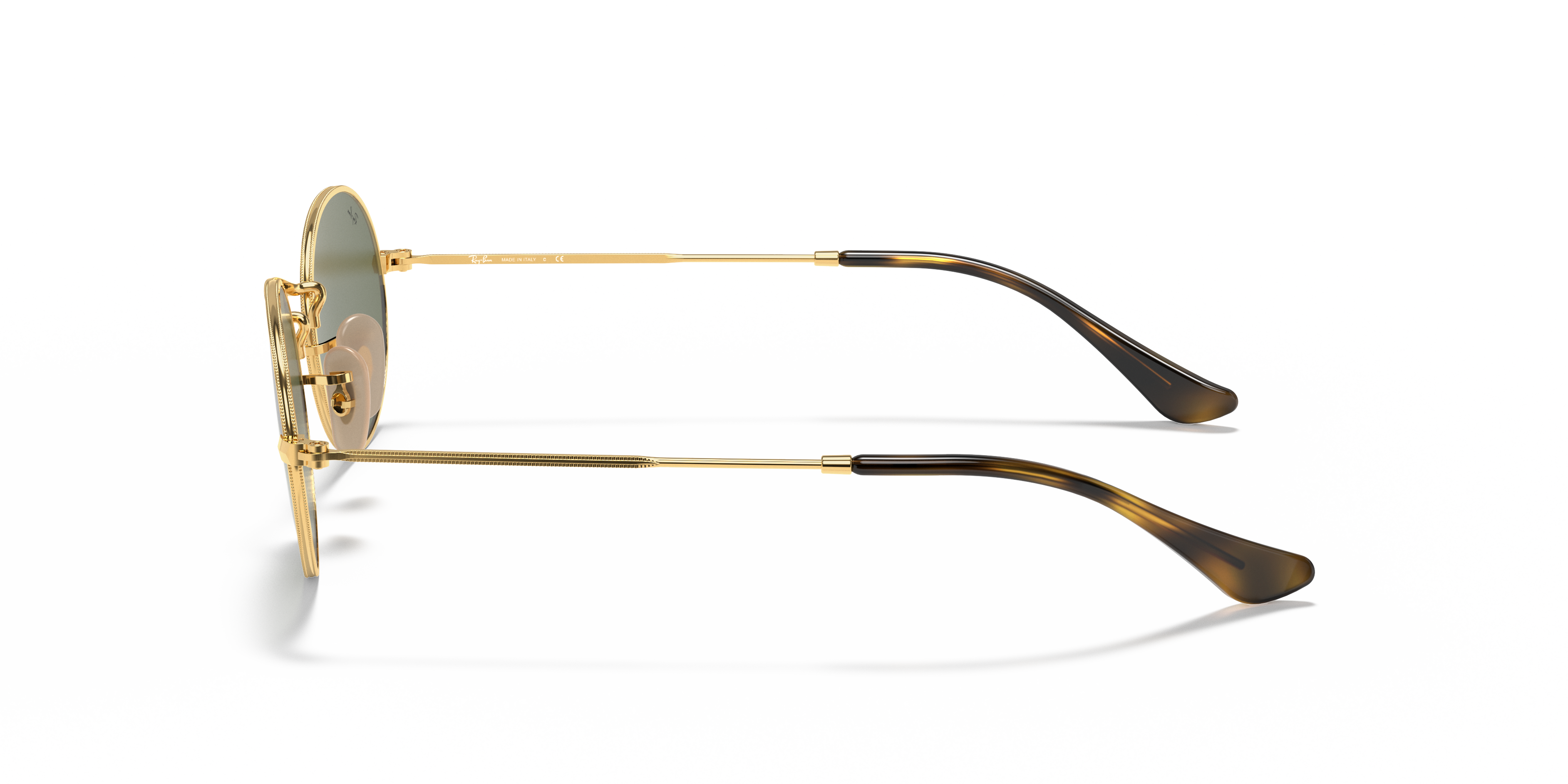 RAY-BAN SUNGLASSES OVAL FLAT - RB3547N 001 51