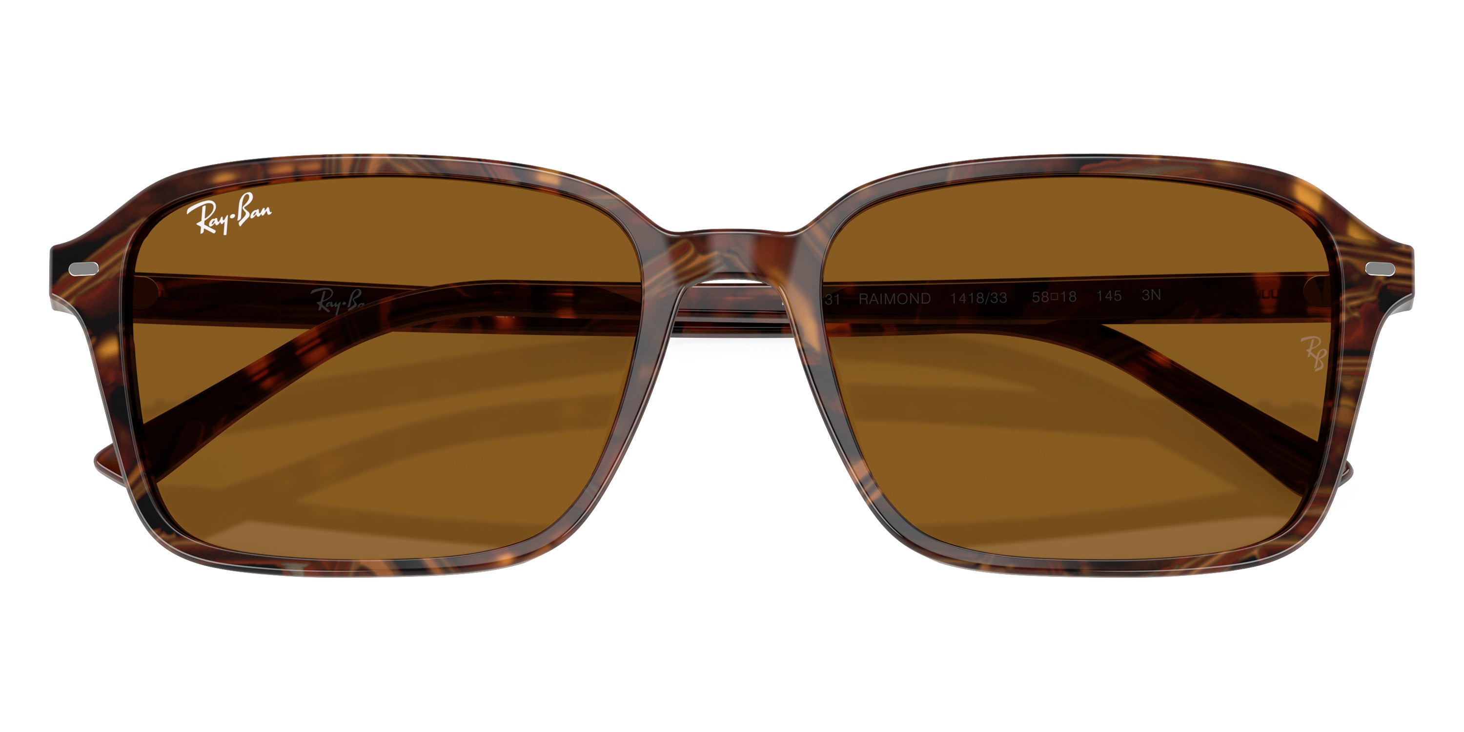 RAY-BAN SUNGLASSES RAIMOND - RB2231 141833 58 - Transparent Fantasy Brown