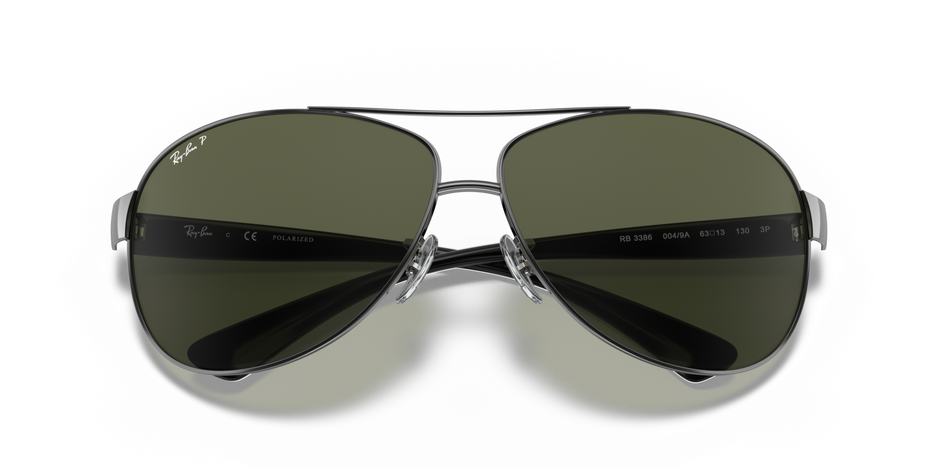 RAY-BAN SUNGLASSES - RB3386 004/9A 63