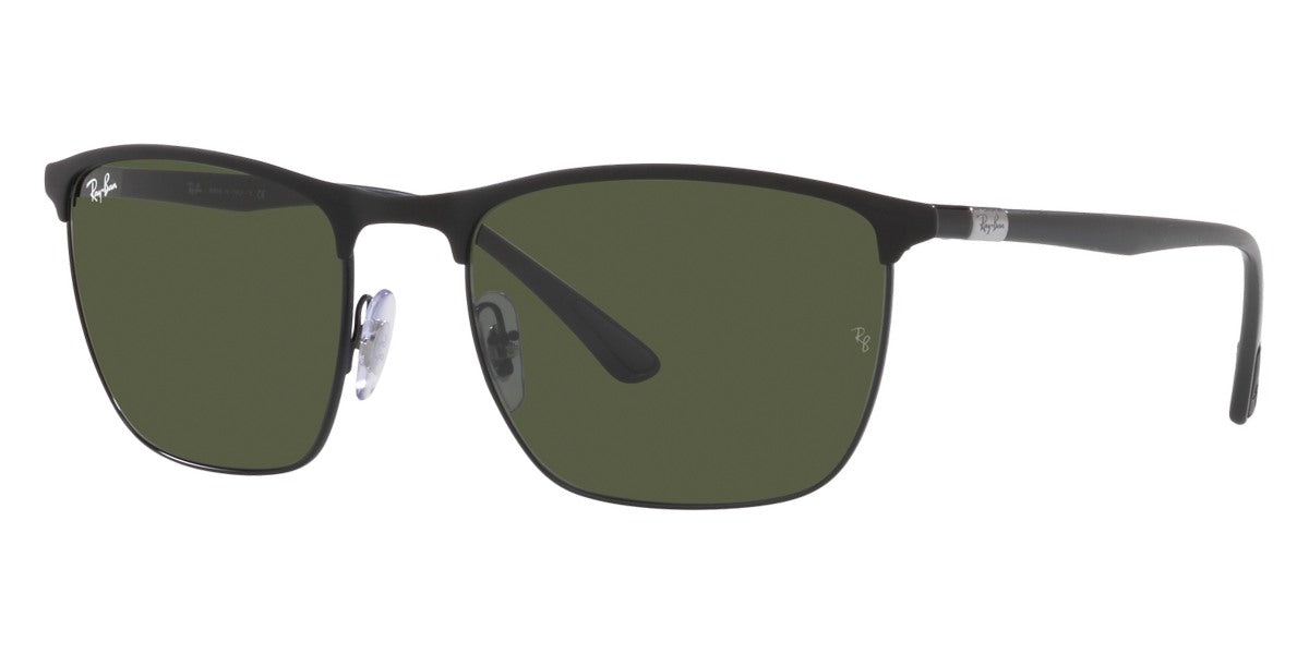 RAY-BAN SUNGLASSES - RB3686 186/31 57 - Matte Black on Black