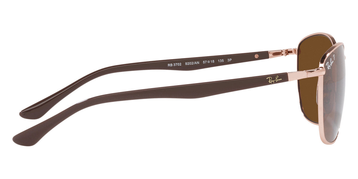 RAY-BAN SUNGLASSES - RB3702 9202AN 57 - Rose Gold