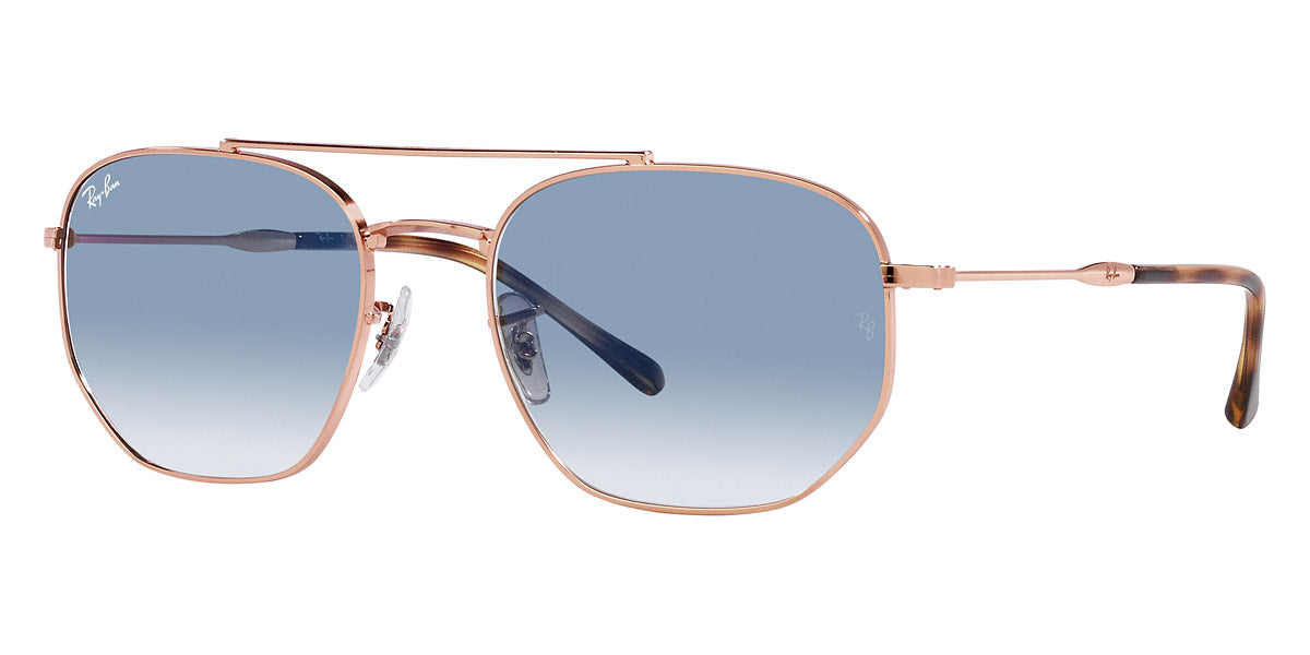 RAY-BAN SUNGLASSES - RB3707 92023F 57 - Rose Gold