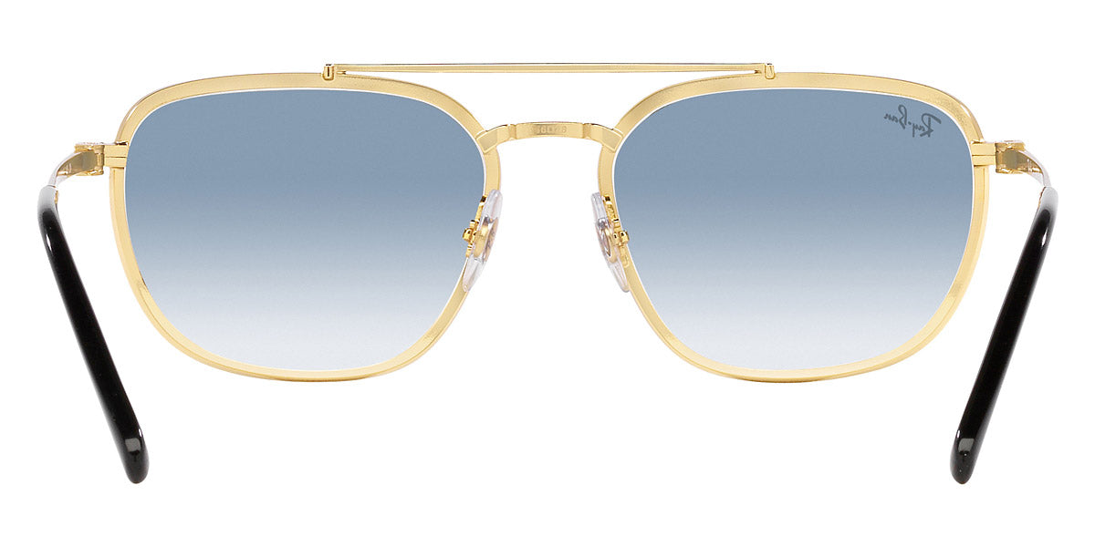 RAY-BAN SUNGLASSES - RB3708 90003F 59 - Black on Gold