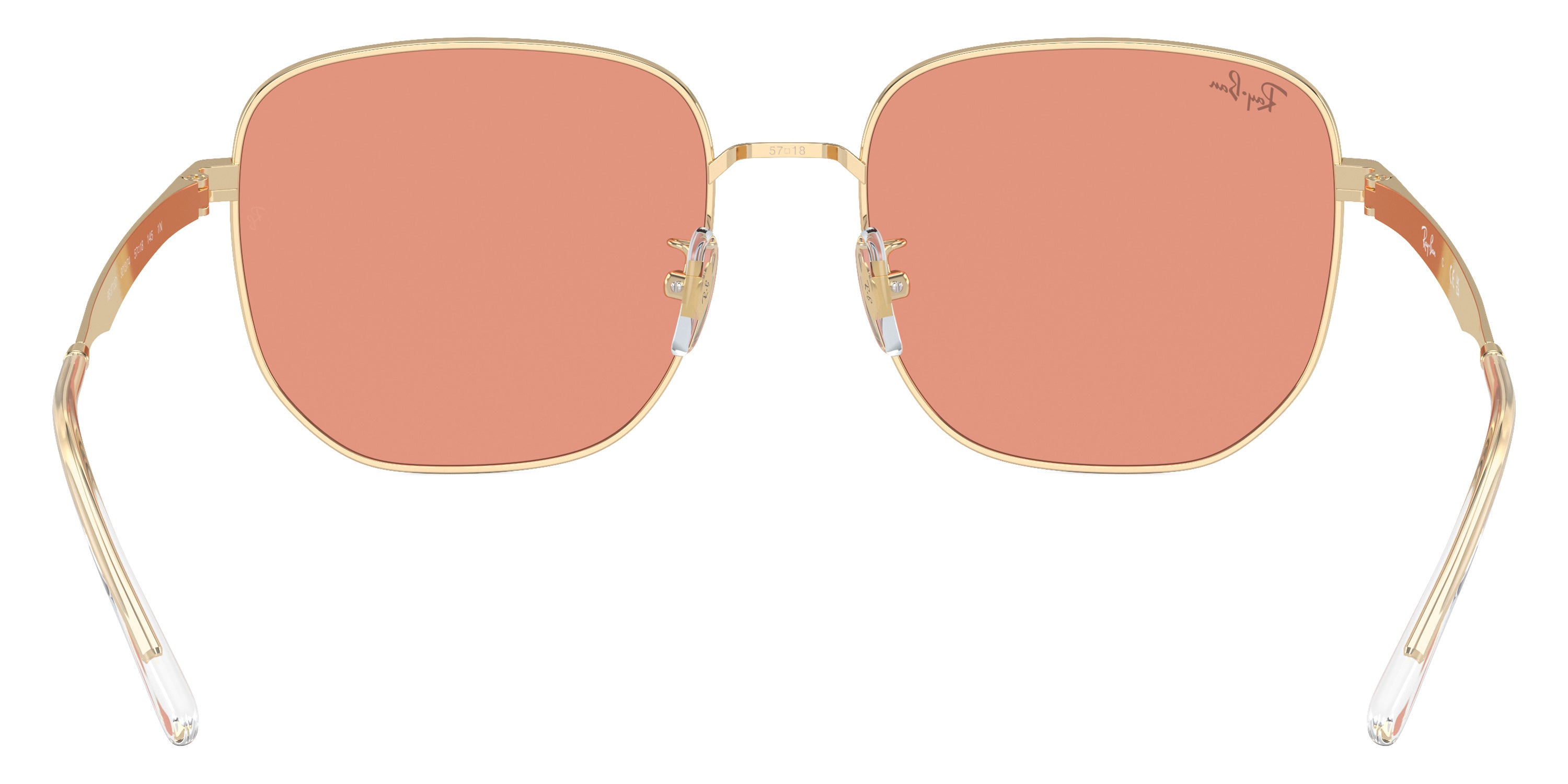 RAY-BAN SUNGLASSES - RB3713D 921374 57 - Pale Gold