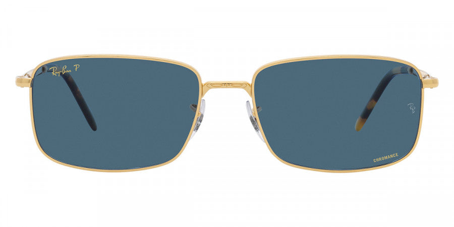 RAY-BAN SUNGLASSES - RB3717 9196S2 57 - Gold