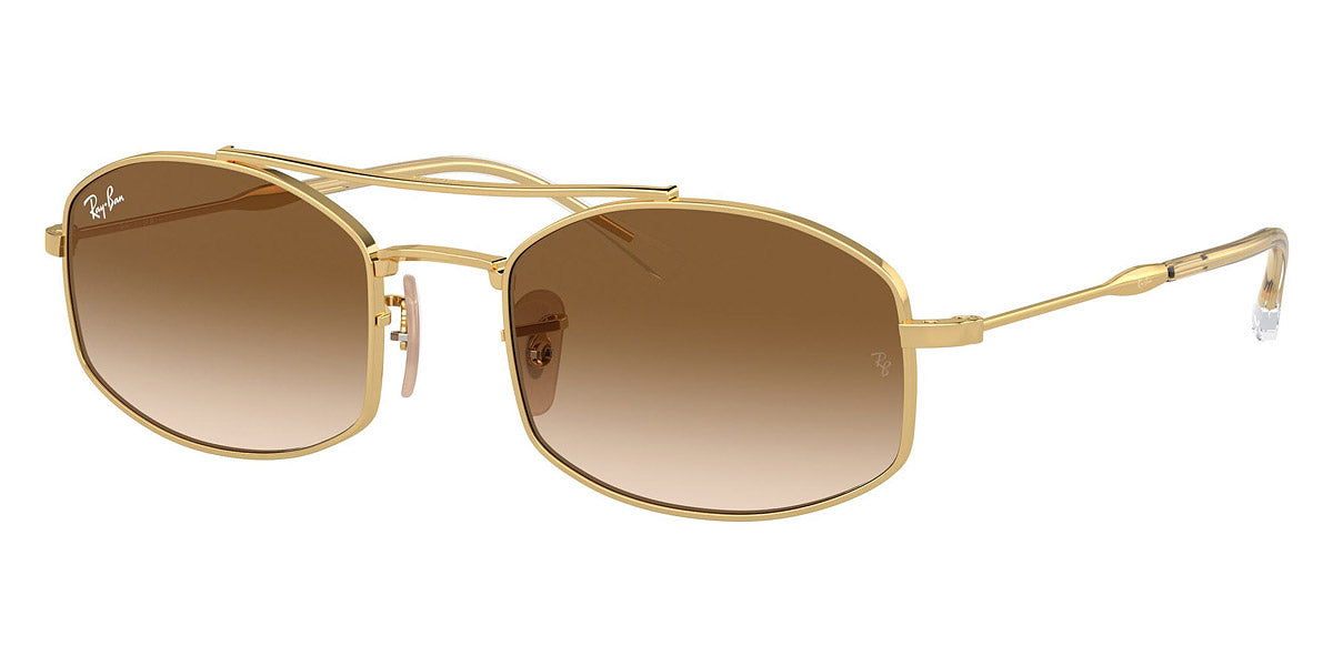 RAY-BAN SUNGLASSES - RB3719 001/51 51 - Gold