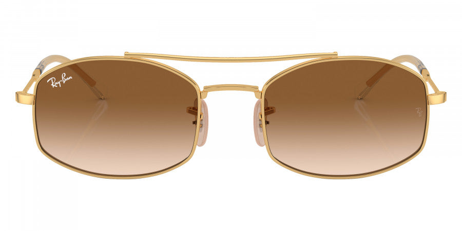 RAY-BAN SUNGLASSES - RB3719 001/51 51 - Gold