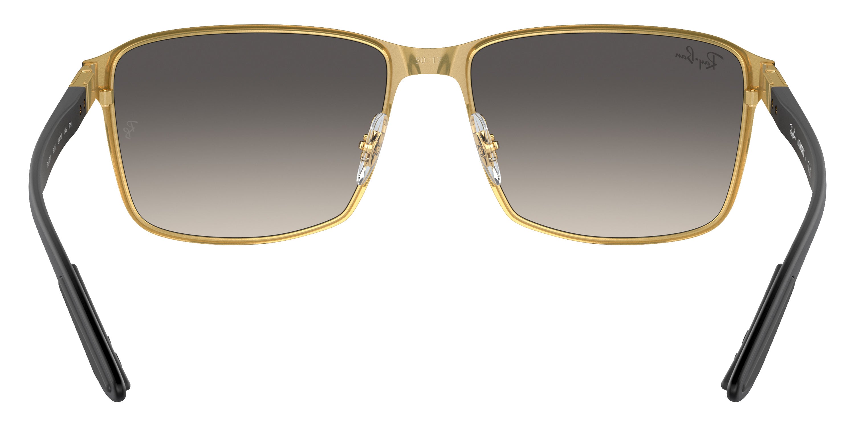 RAY-BAN SUNGLASSES - RB3721 187/11 59 - Black on Gold