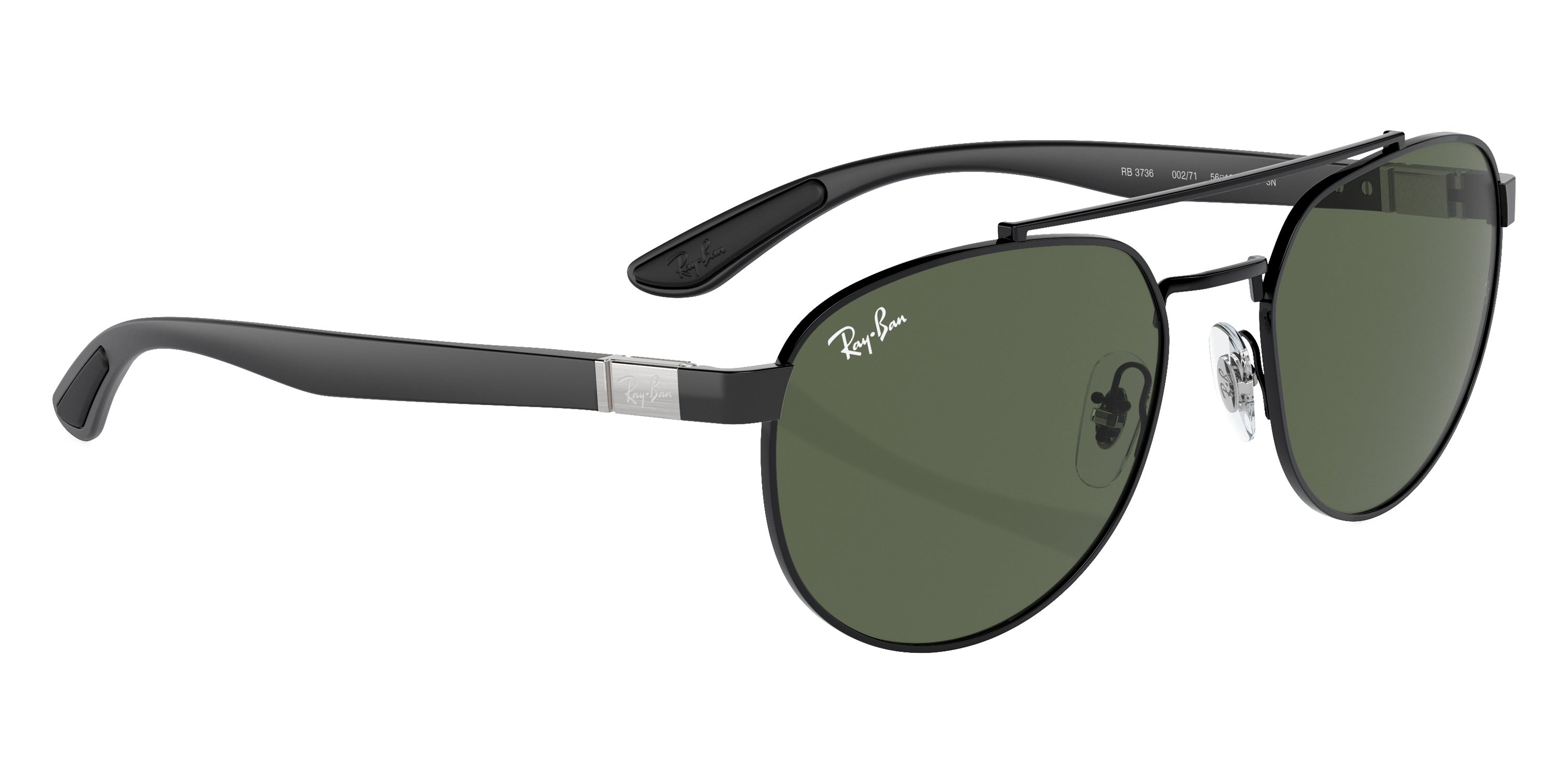 RAY-BAN SUNGLASSES - RB3736 002/71 56 - Black