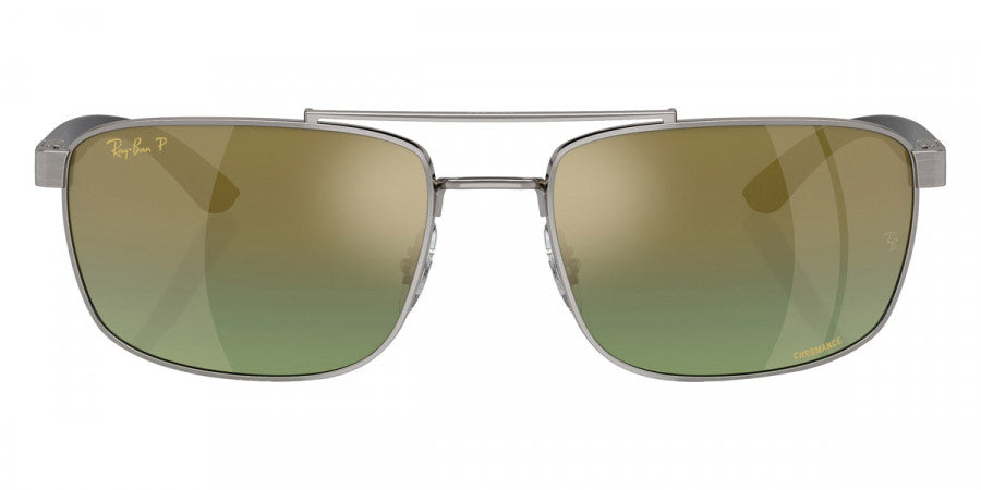 RAY-BAN SUNGLASSES - RB3737CH 004/6O 60 - Gunmetal/Black
