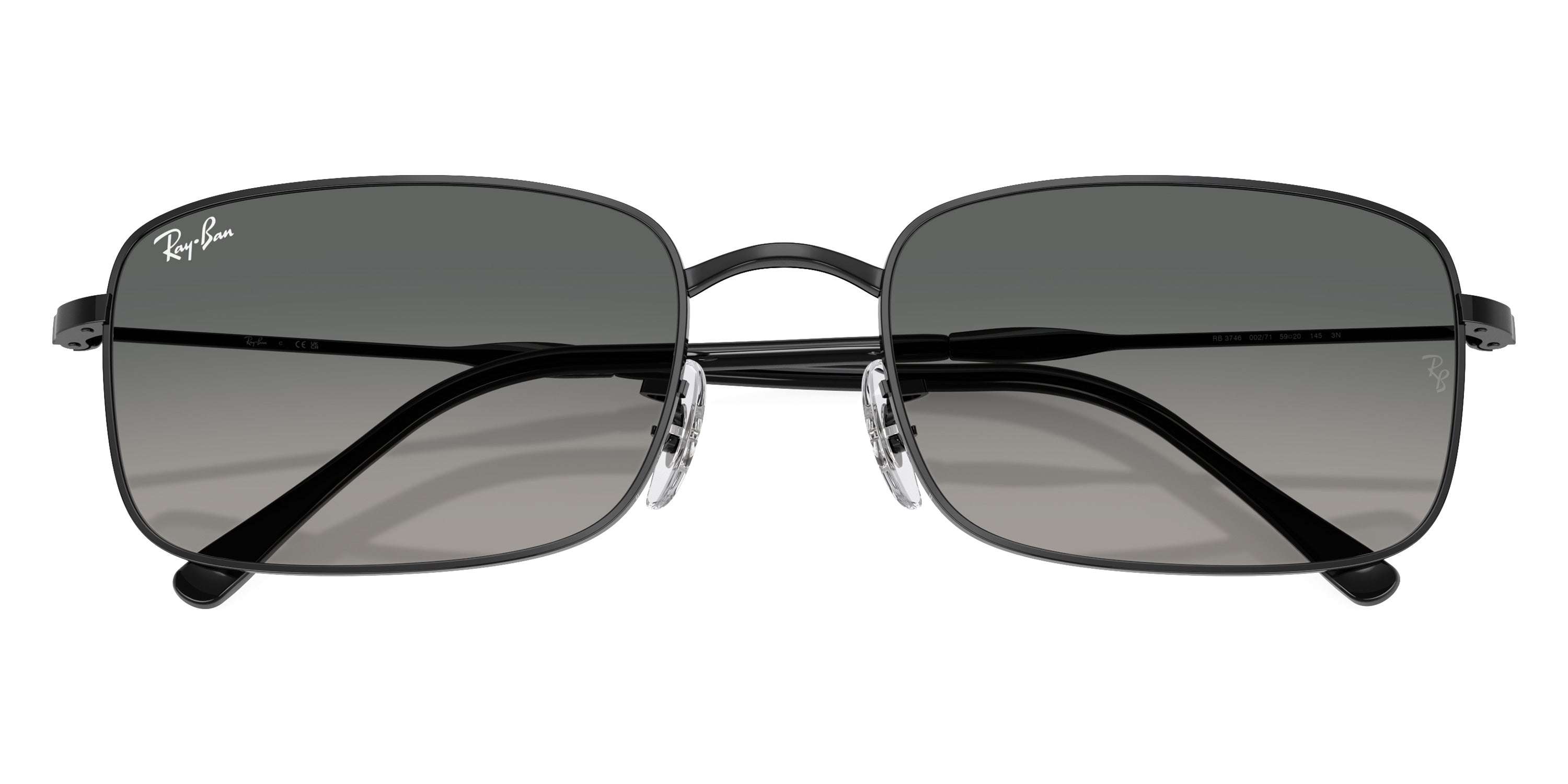RAY-BAN SUNGLASSES - RB3746 002/71 56 - Black