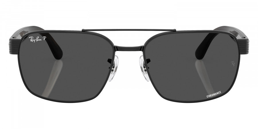 RAY-BAN SUNGLASSES - RB3751CH 002/K8 58 - Black/Havana Gray