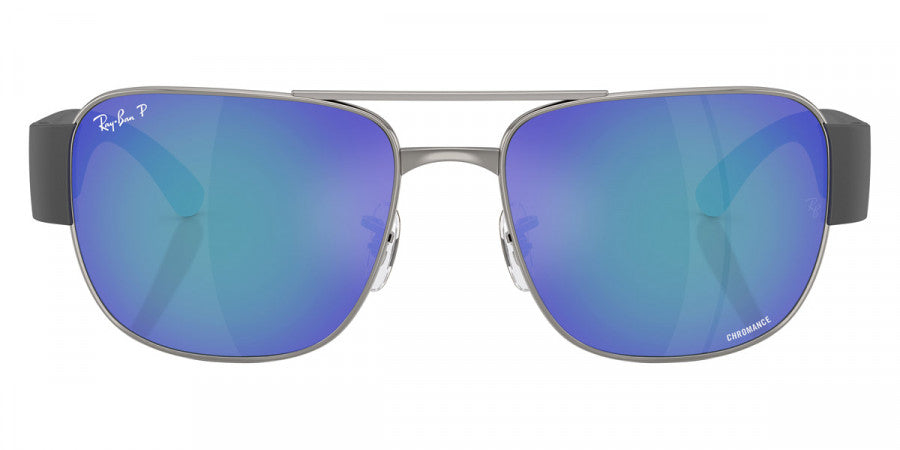 RAY-BAN SUNGLASSES - RB3756CH 004/4L 56 - Gunmetal/Sand Gray