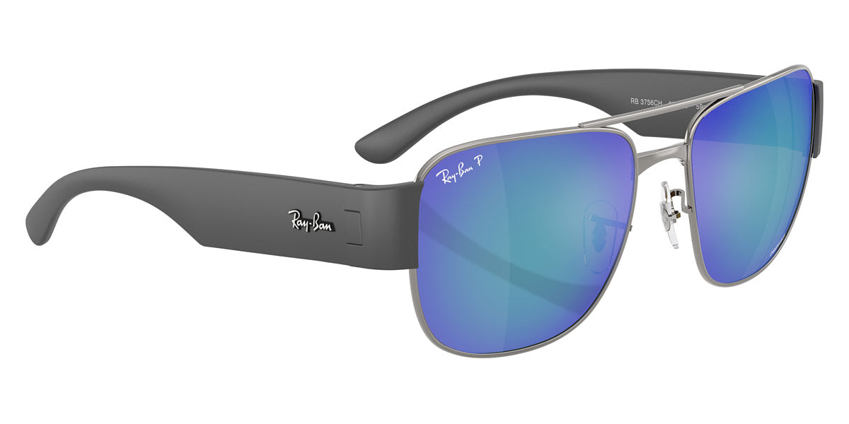 RAY-BAN SUNGLASSES - RB3756CH 004/4L 56 - Gunmetal/Sand Gray