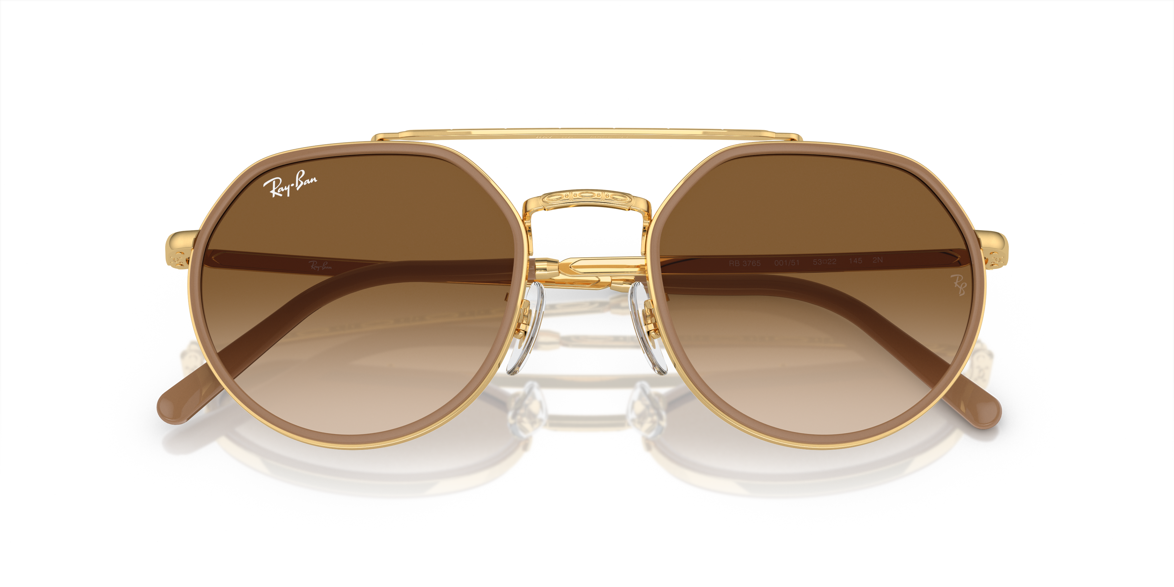 RAY-BAN SUNGLASSES - RB3765 001/51 53