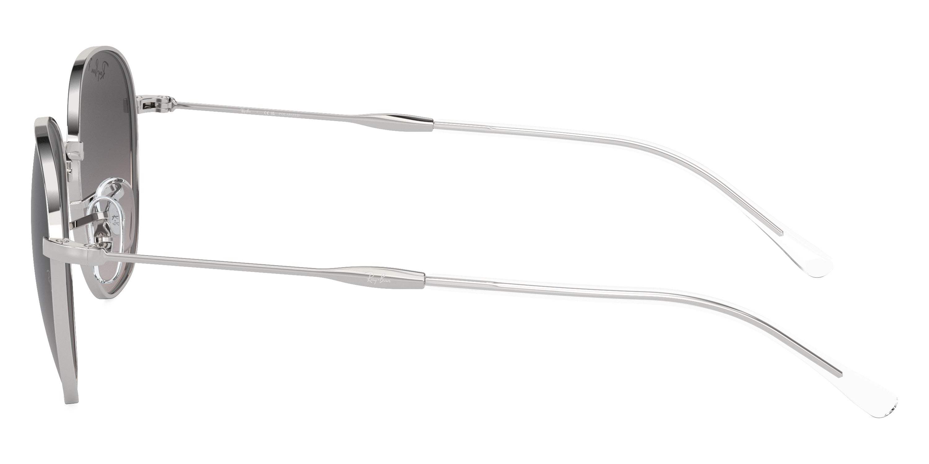 RAY-BAN SUNGLASSES - RB3809 003/M3 55 - Silver