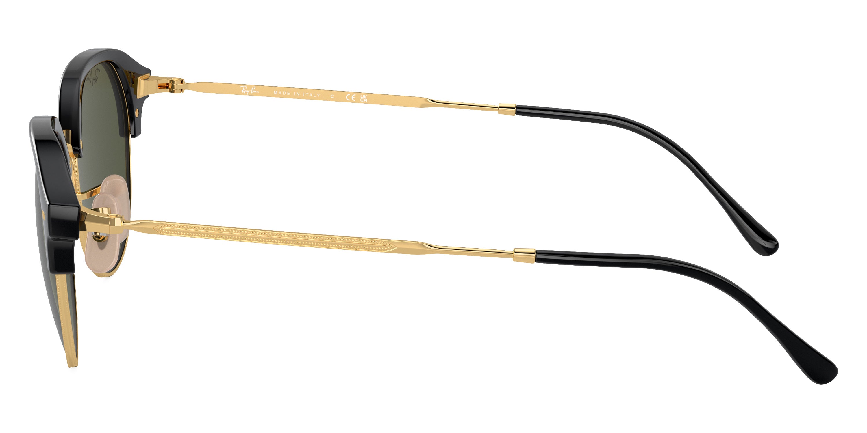 RAY-BAN SUNGLASSES - RB4429 601/31 55 - Black on Gold