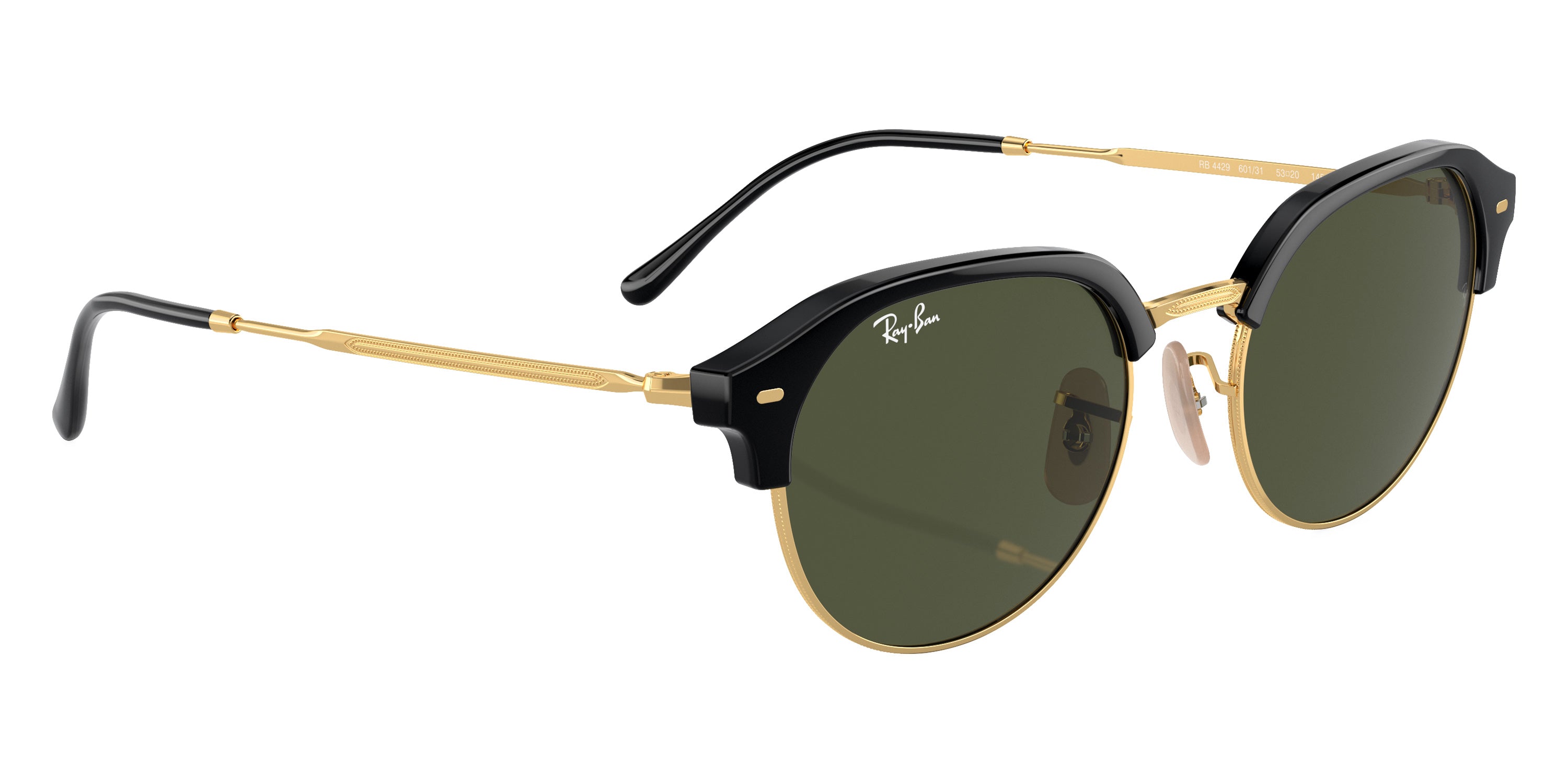 RAY-BAN SUNGLASSES - RB4429 601/31 55 - Black on Gold