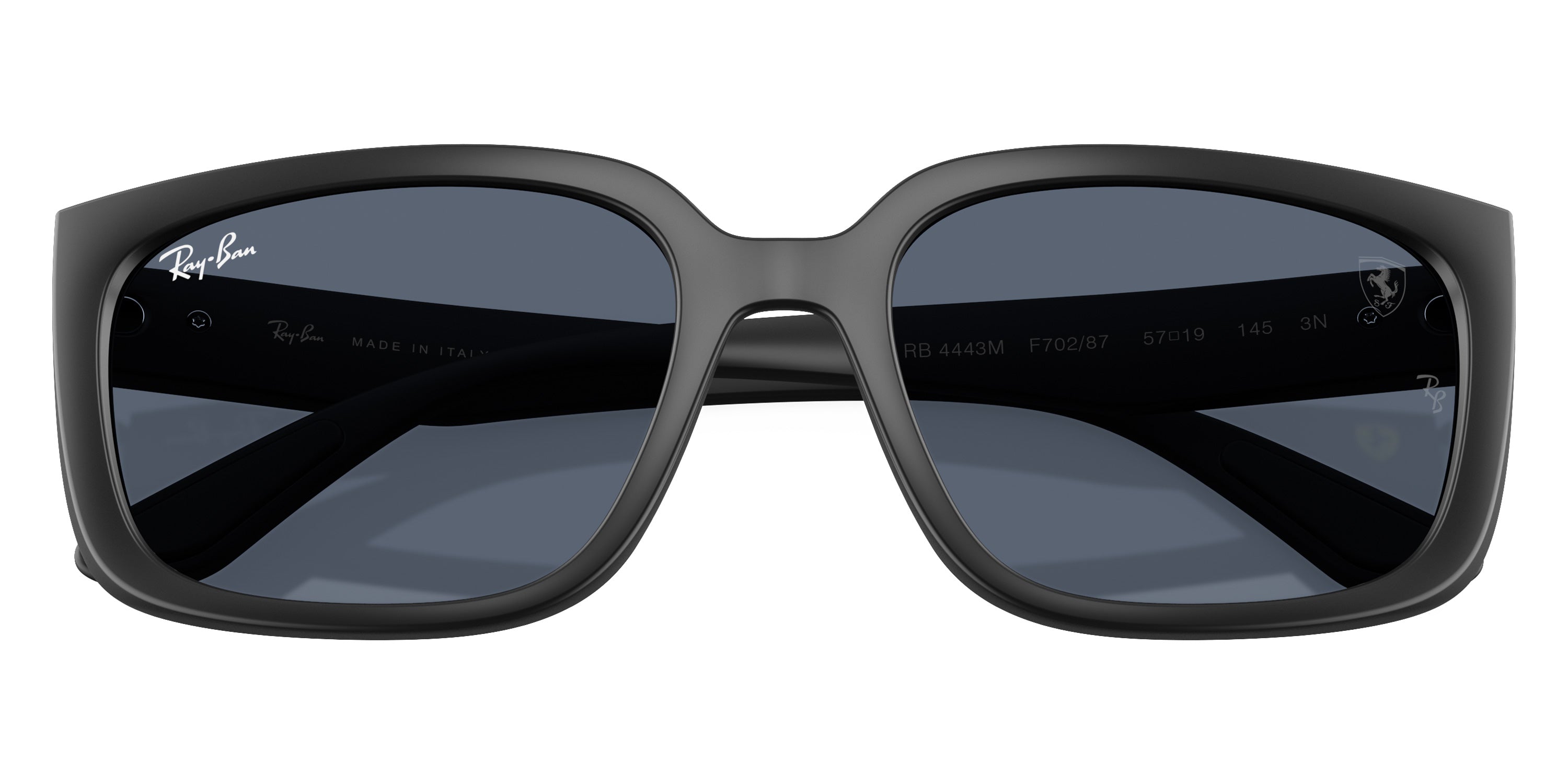 RAY-BAN SUNGLASSES - RB4443M F70287 57 - Black/Matte Black