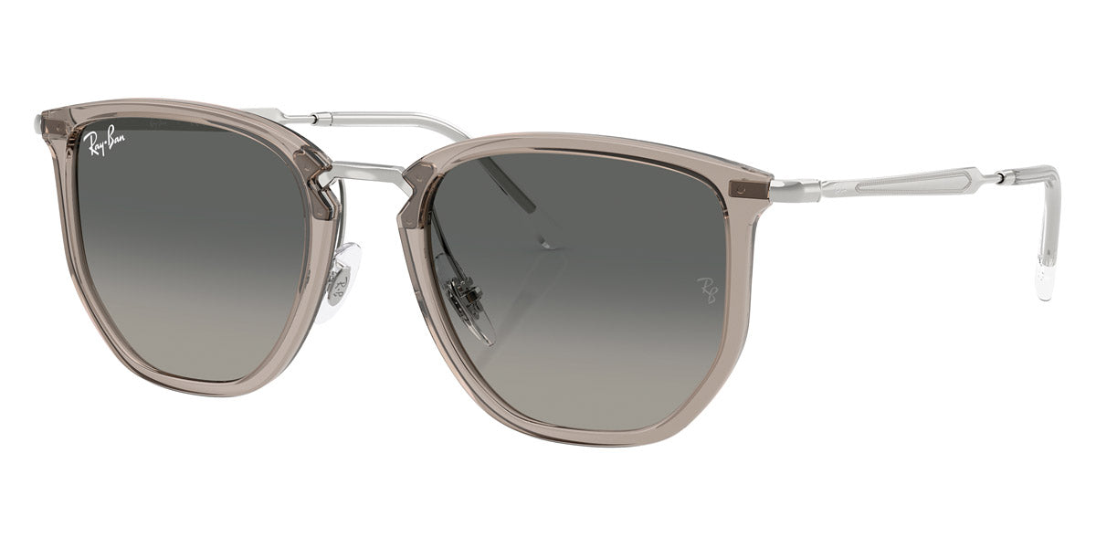 RAY-BAN SUNGLASSES - RB4451 680271 53 - Transparent Gray/Silver