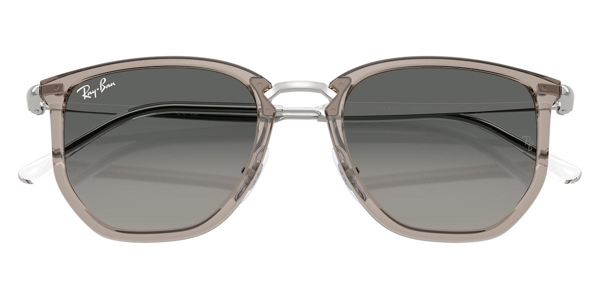 RAY-BAN SUNGLASSES - RB4451 680271 53 - Transparent Gray/Silver