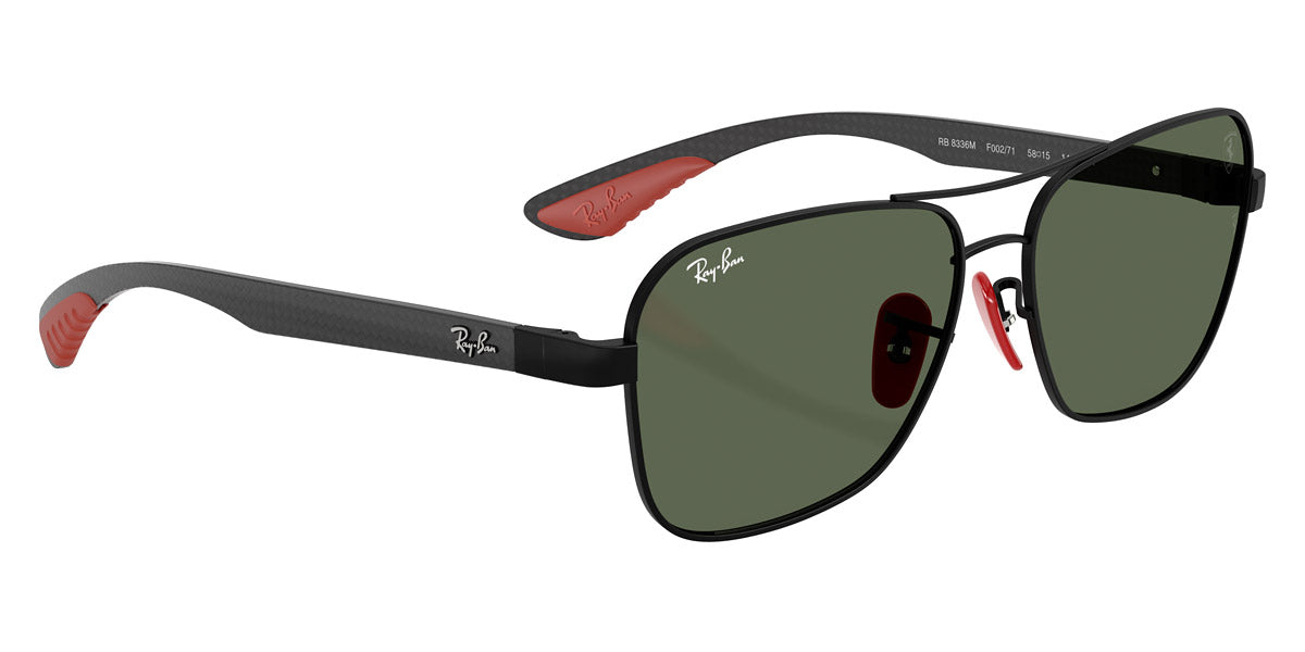 RAY-BAN SUNGLASSES - RB8336M F00271 58 - Matte Black/Dark Carbon