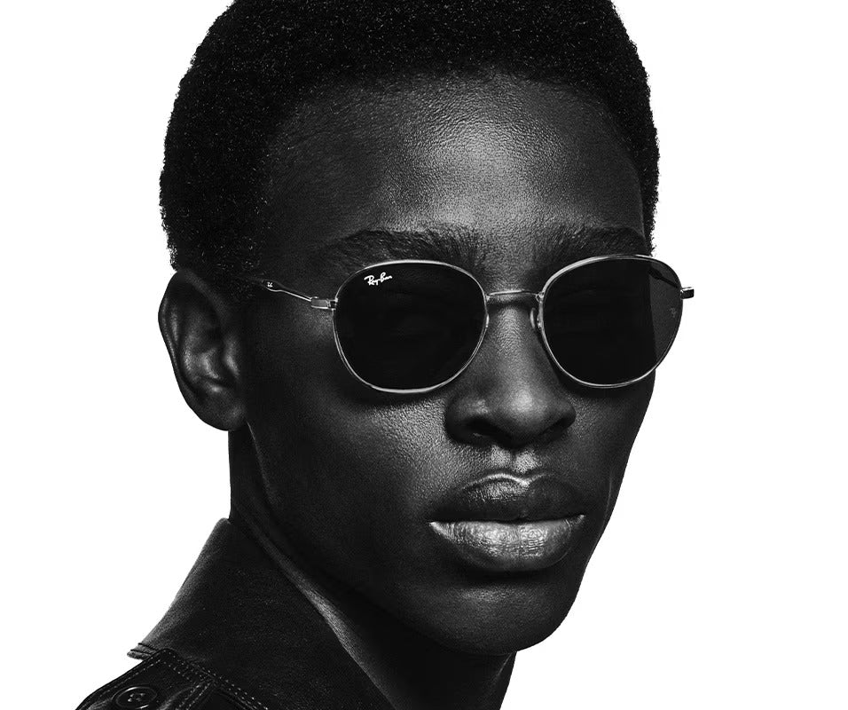 RAY-BAN SUNGLASSES ROUND METAL - RB3447 001 50