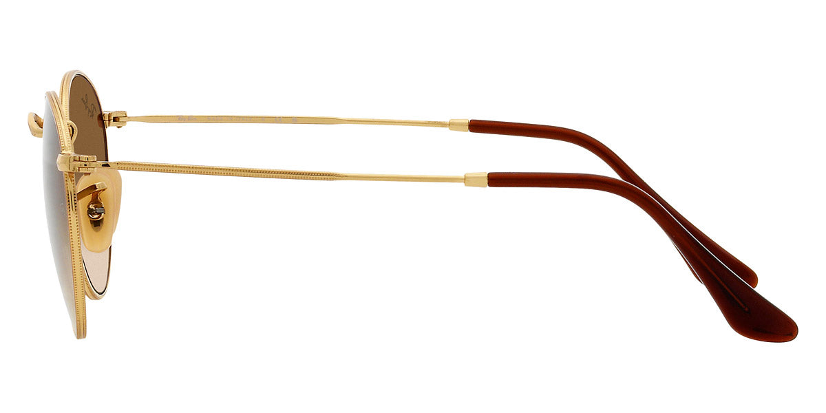 RAY-BAN SUNGLASSES ROUND METAL - RB3447 001/51 50 - Gold