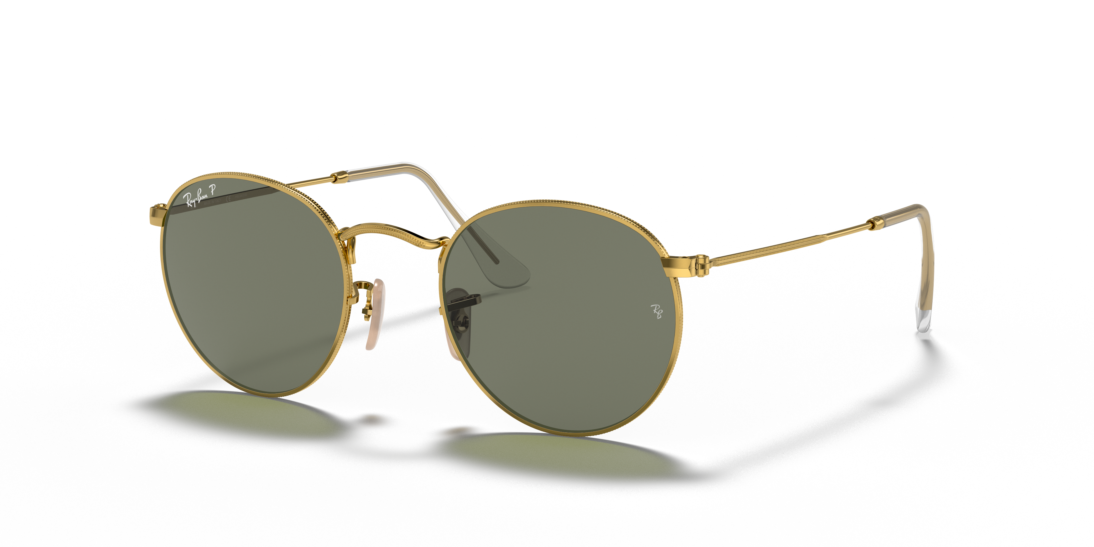 RAY-BAN SUNGLASSES ROUND METAL - RB3447 001/58 50