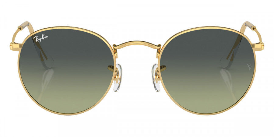 RAY-BAN SUNGLASSES ROUND METAL - RB3447 001/BH 53 - Gold