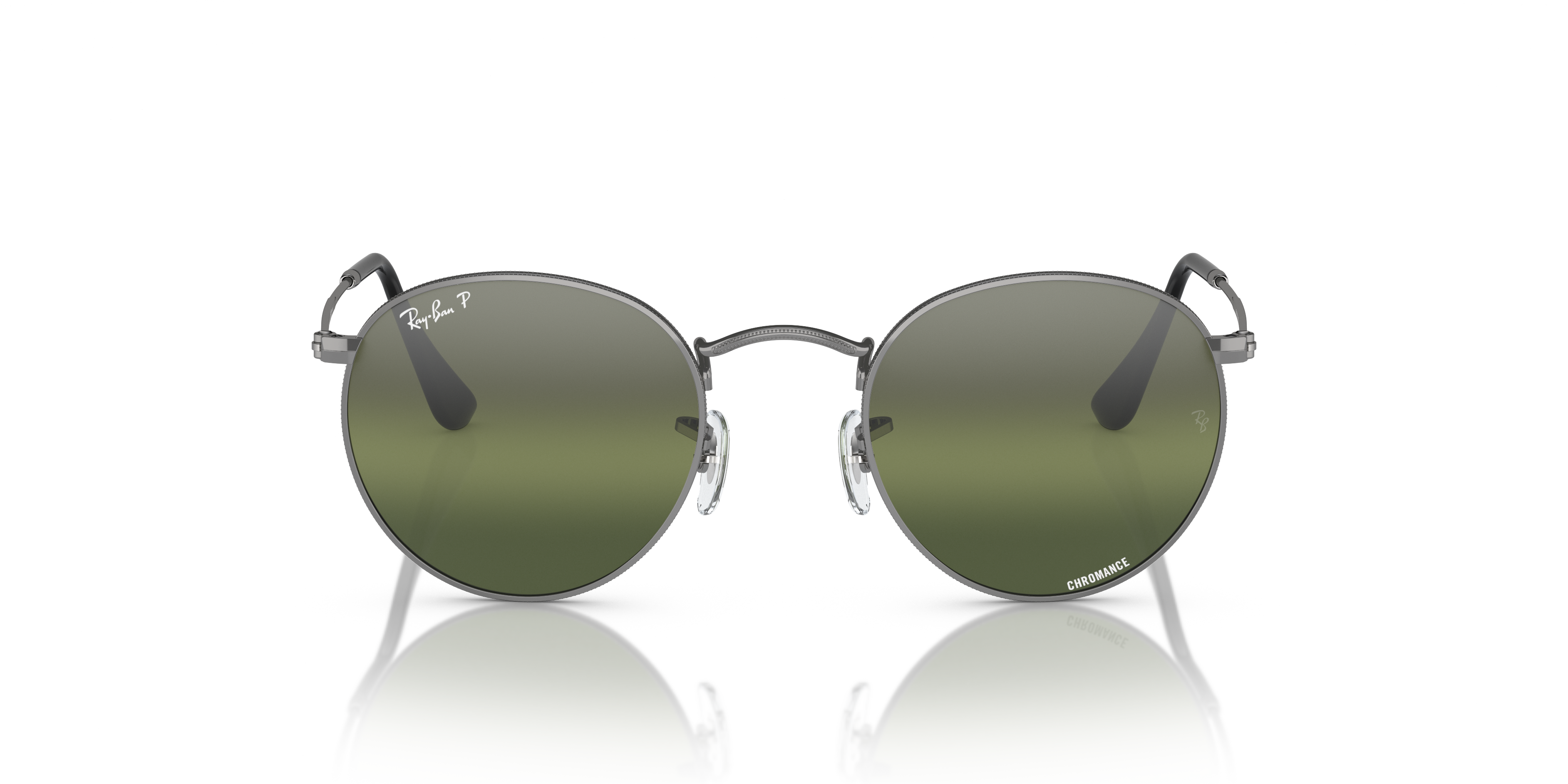 RAY-BAN SUNGLASSES ROUND METAL - RB3447 004/G4 53