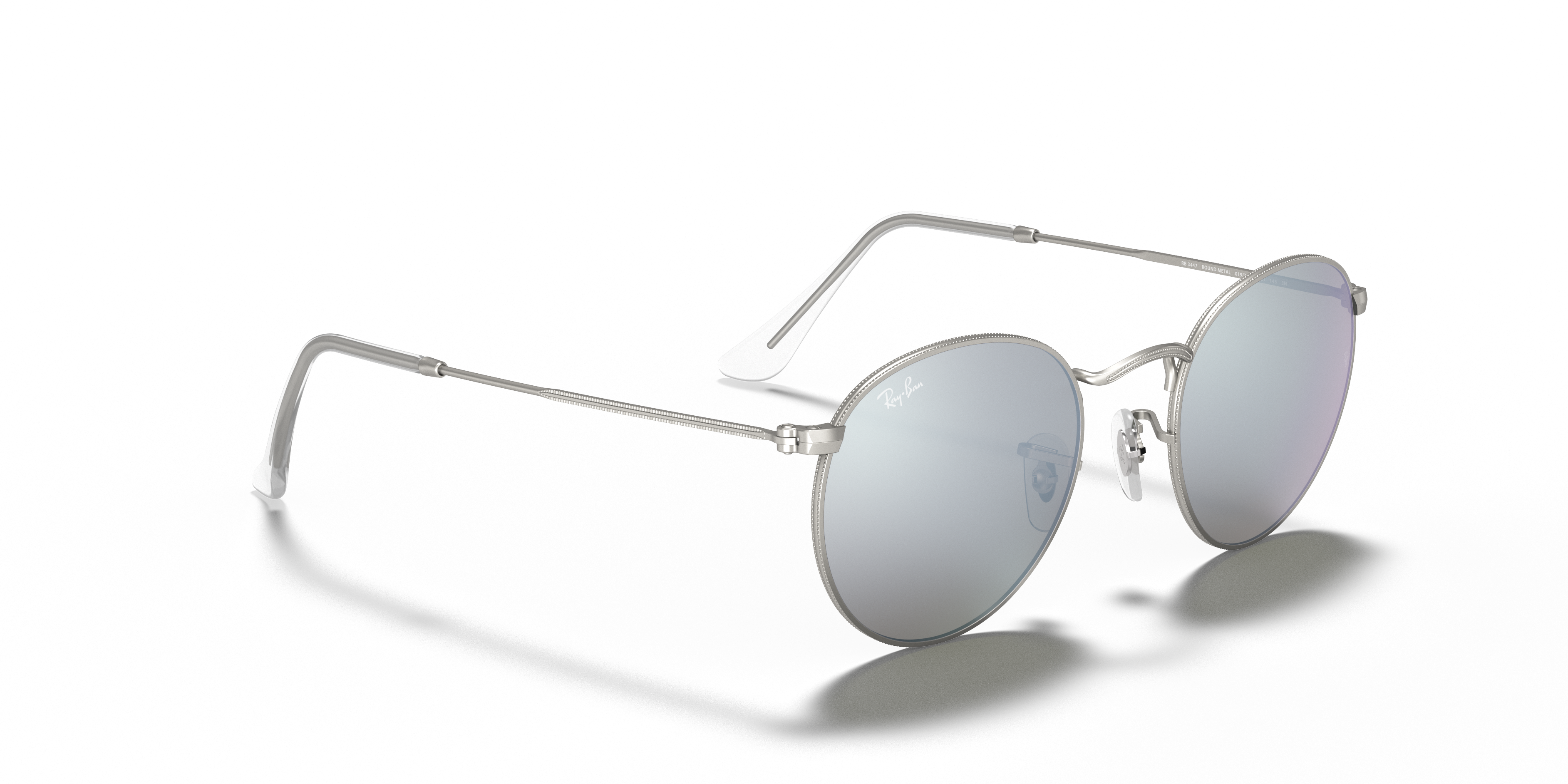 RAY-BAN SUNGLASSES ROUND METAL - RB3447 019/30 50