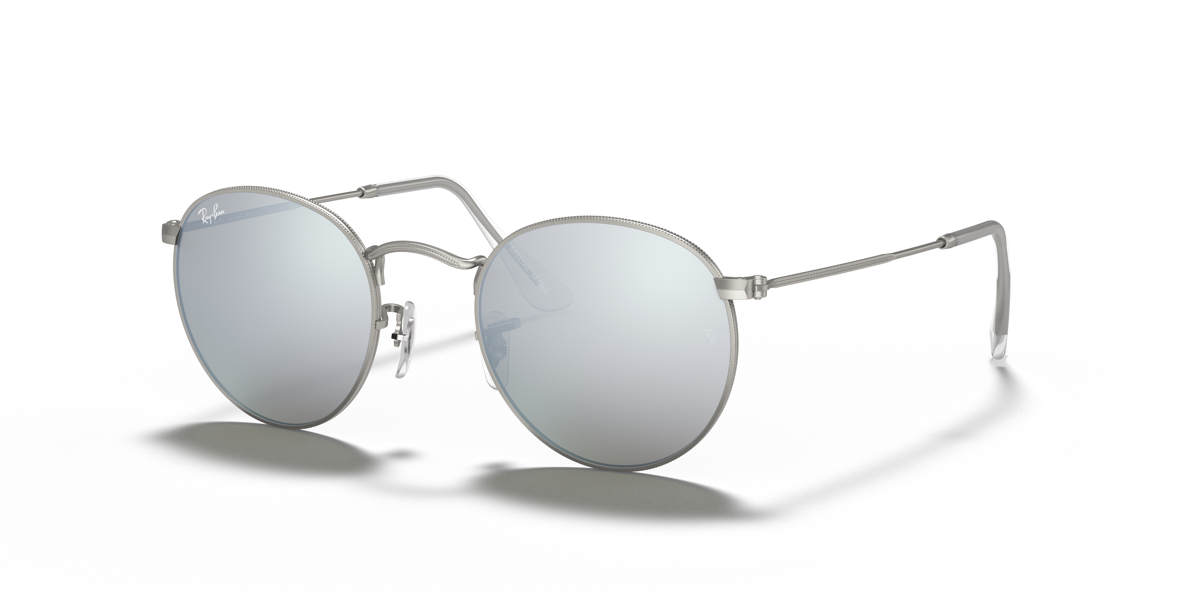 RAY-BAN SUNGLASSES ROUND METAL - RB3447 019/30 50